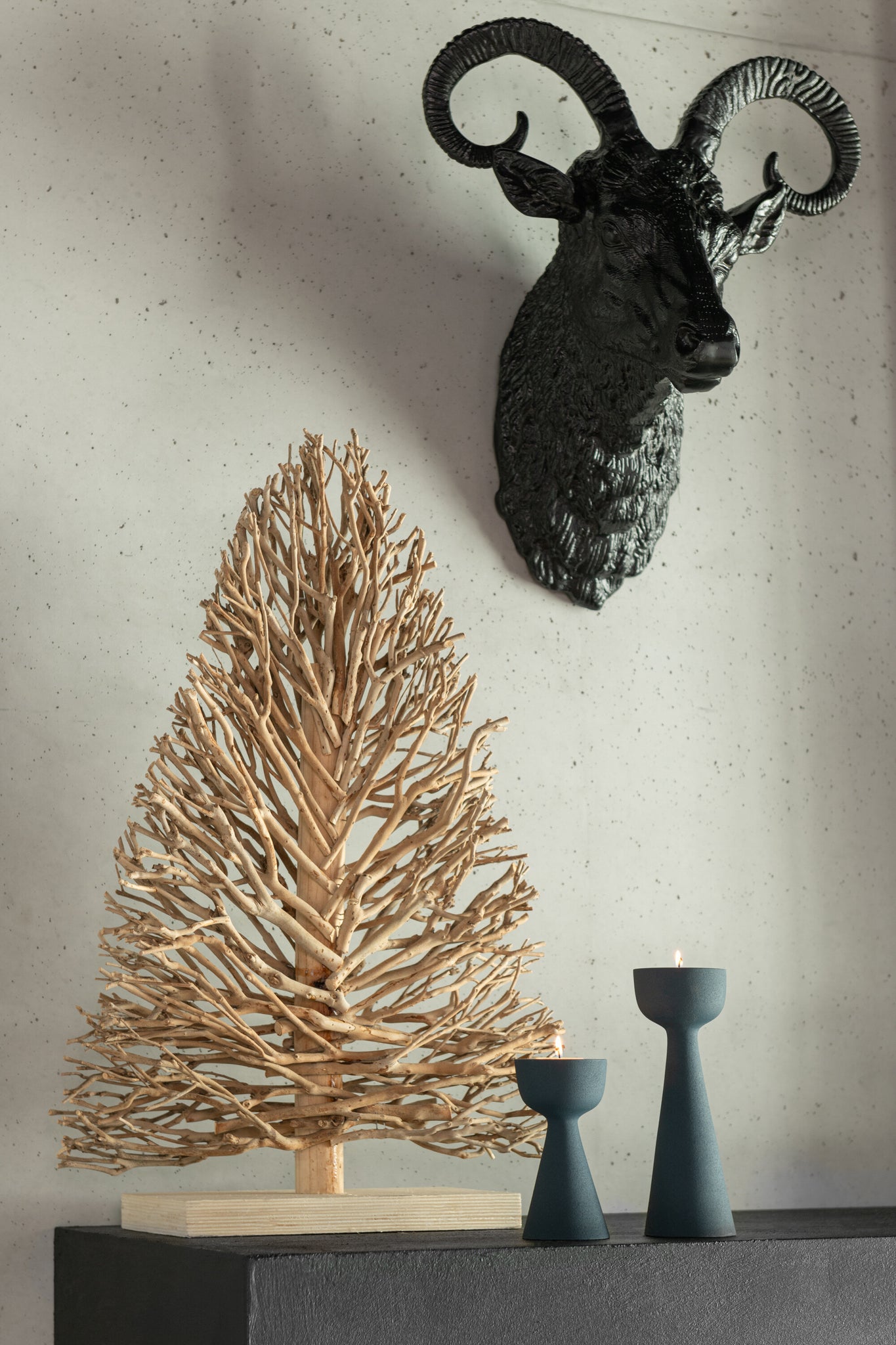 Boom Op Voet Teatree Hout Natuurlijk