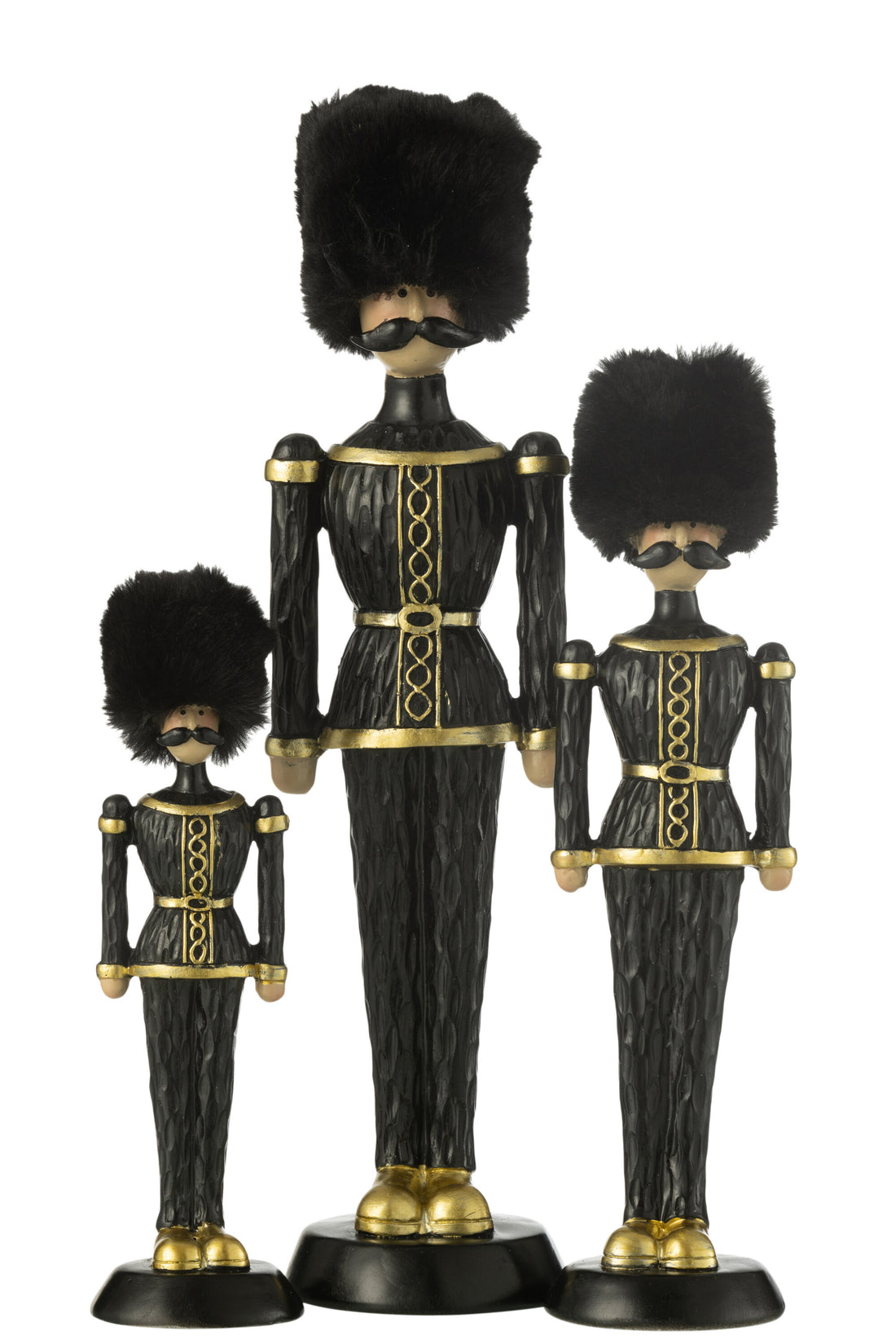 Notenkraker bontmuts hars zwart groot