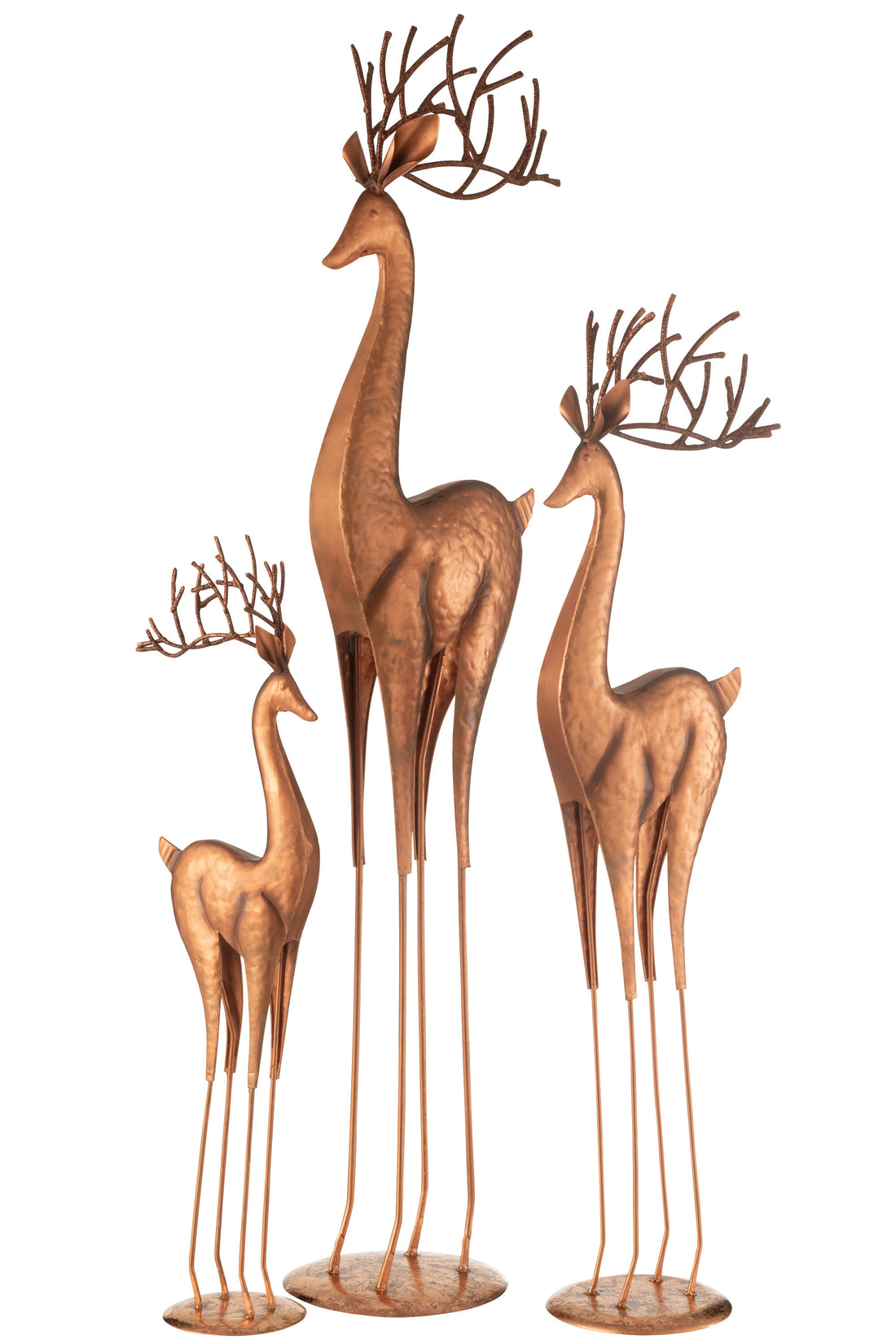 Rendier op basis metaal koper groot