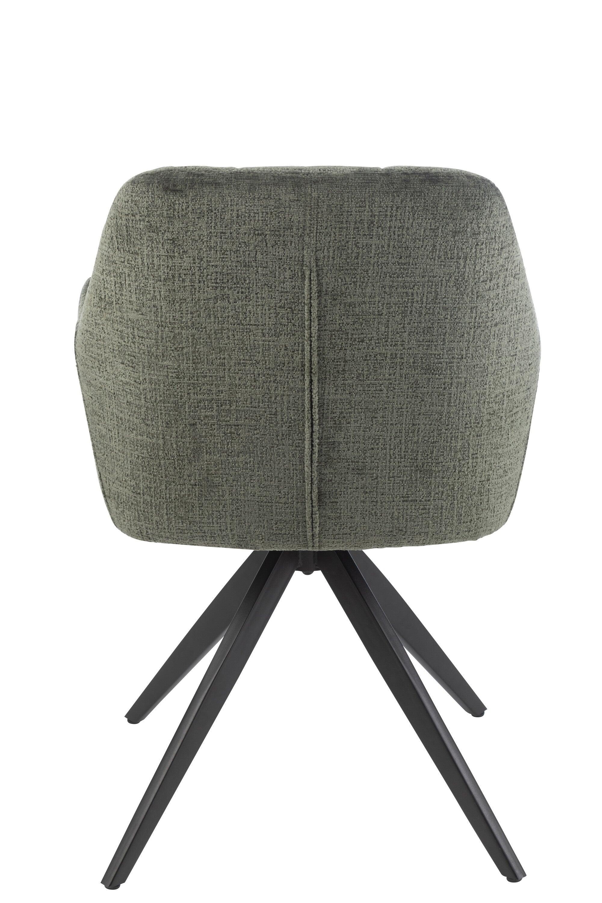 J-Line Stoel Louna Ijzer/Acryl Groen