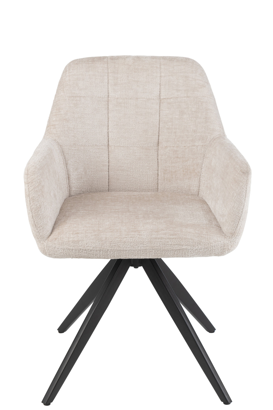 J-Line Stoel Louna Ijzer/Acryl Ivoor