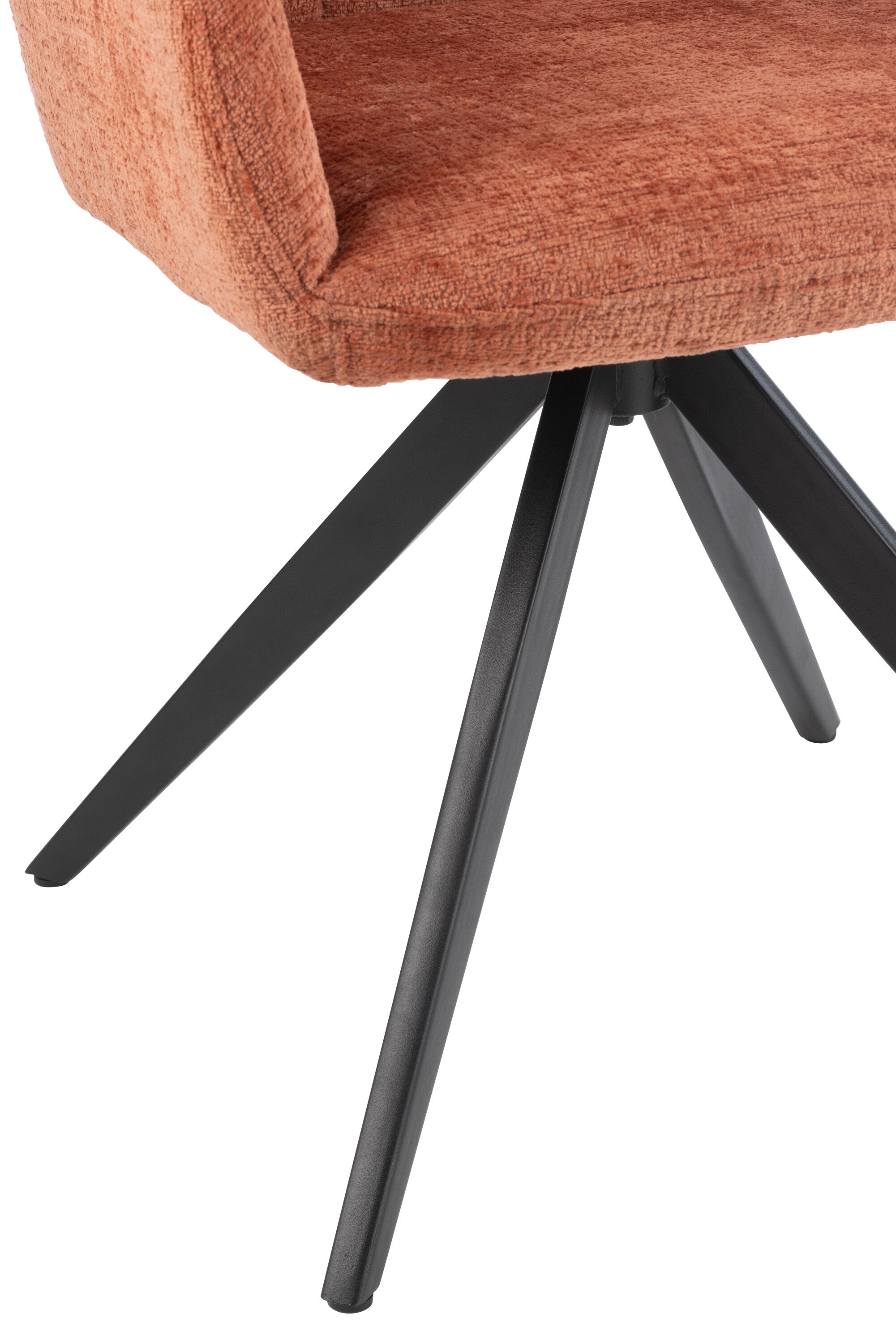 J-Line Stoel Louna Ijzer/Acryl Peche