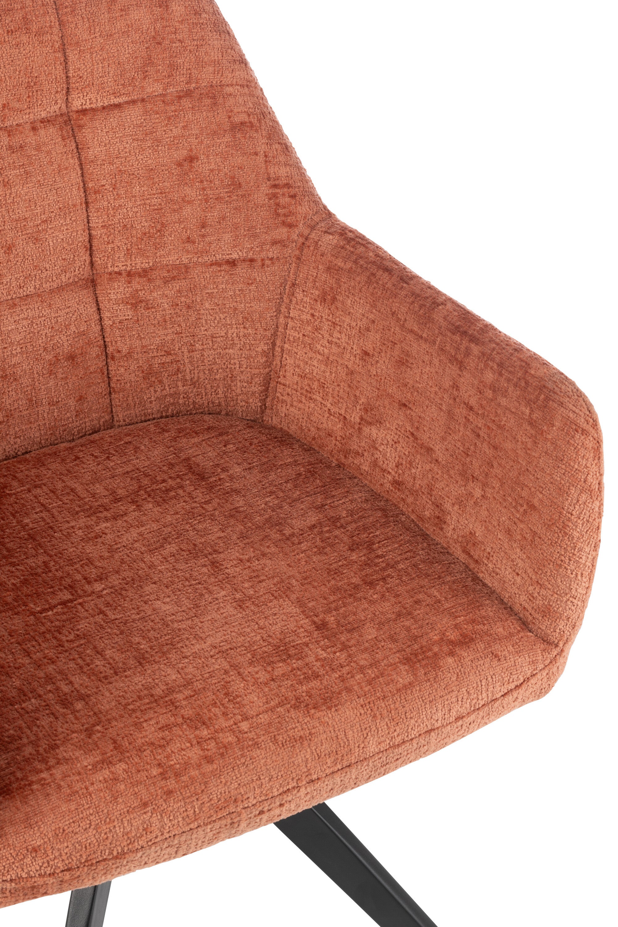J-Line Stoel Louna Ijzer/Acryl Peche
