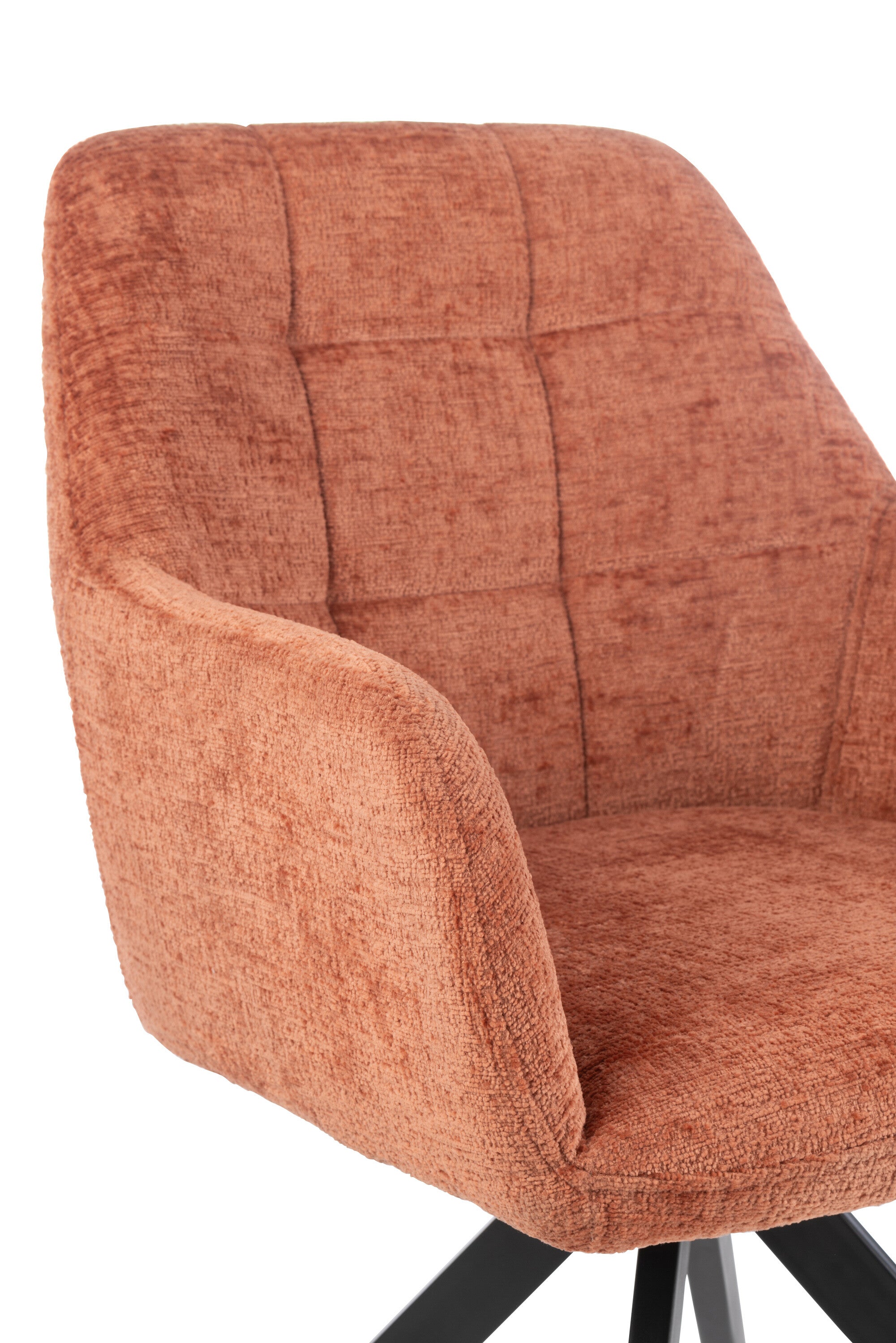 J-Line Stoel Louna Ijzer/Acryl Peche