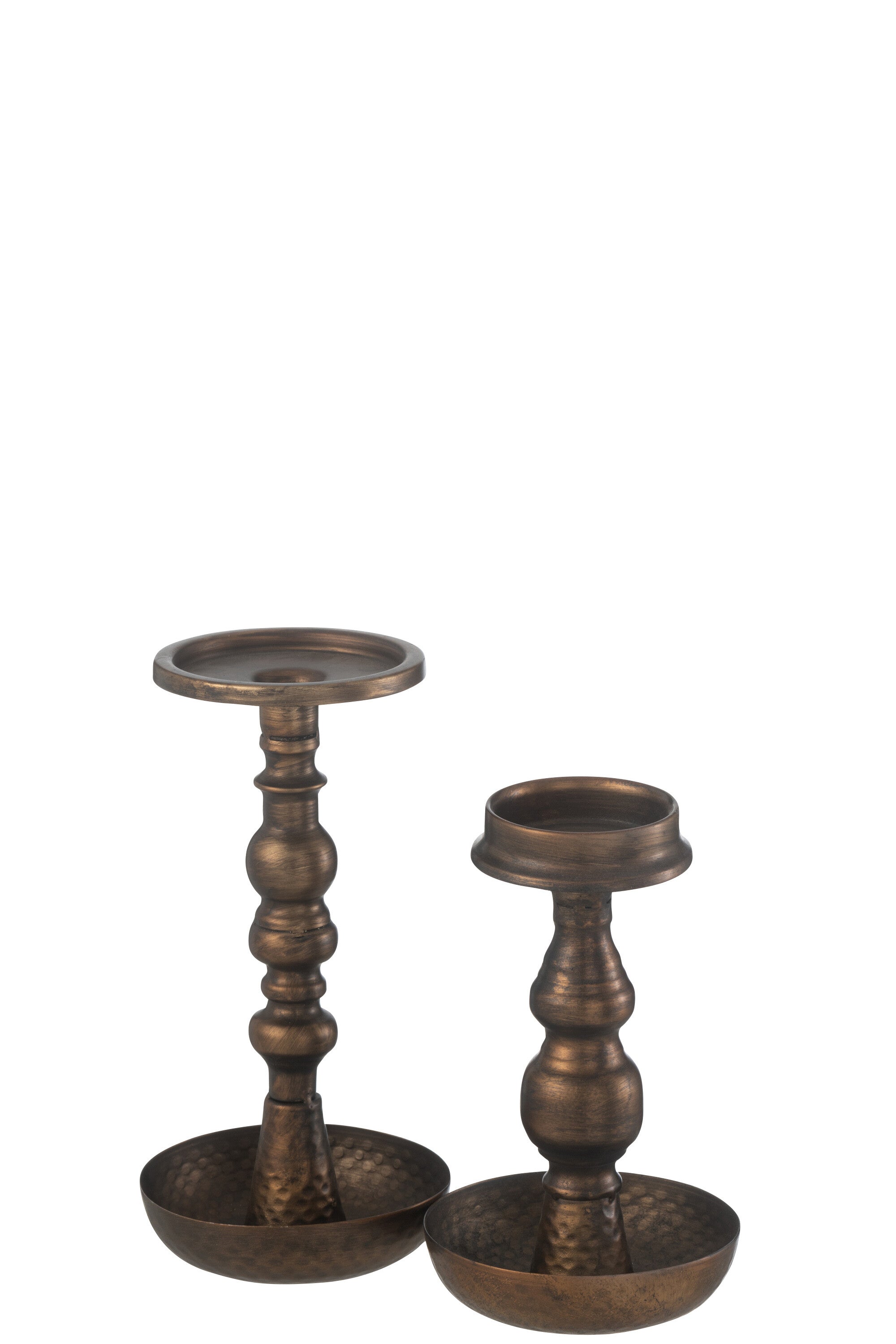 Kaarsenhouder Jere Metaal Bruin