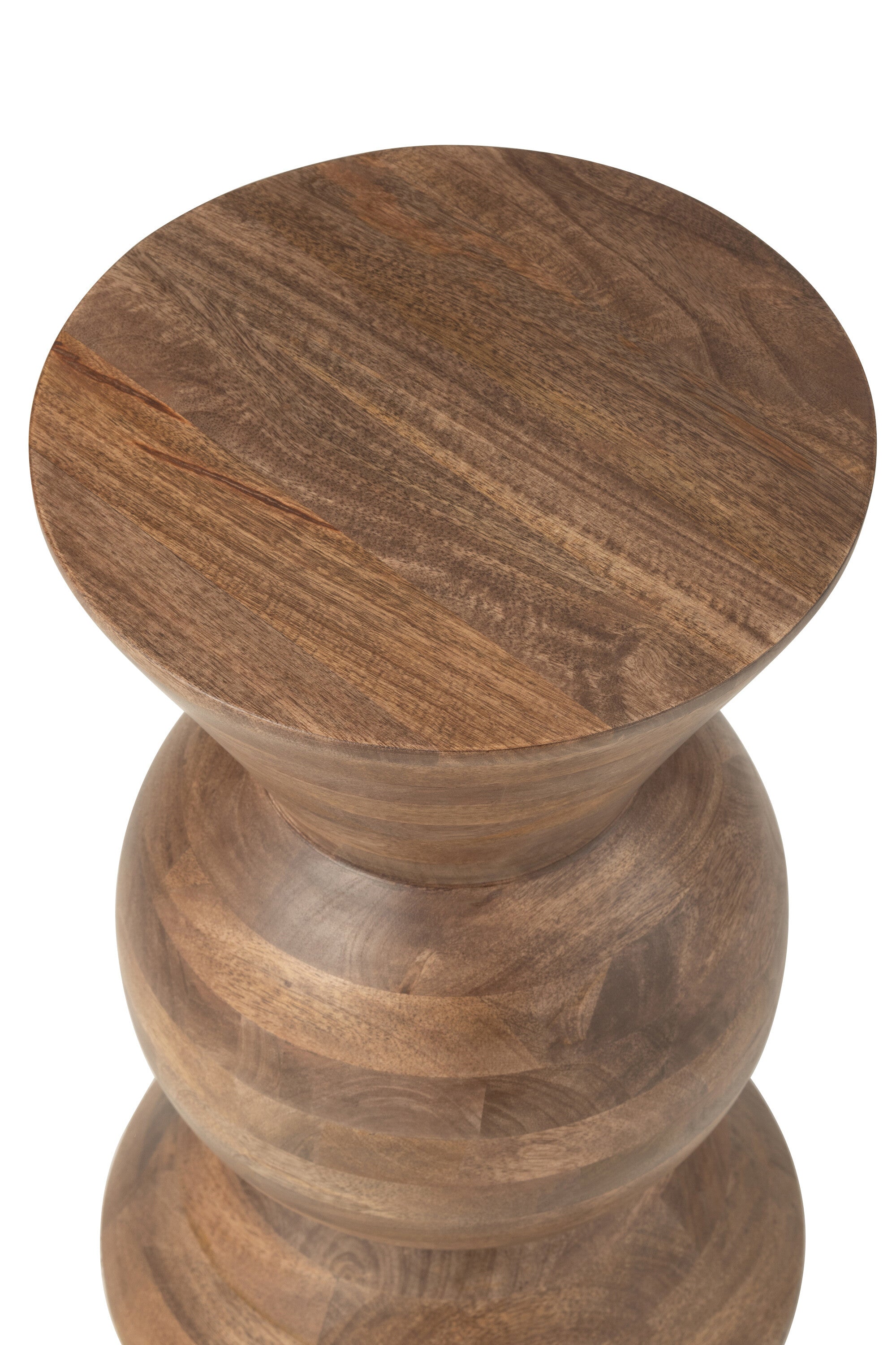 J-Line Bijzettafel Candy Mango Hout Bruin