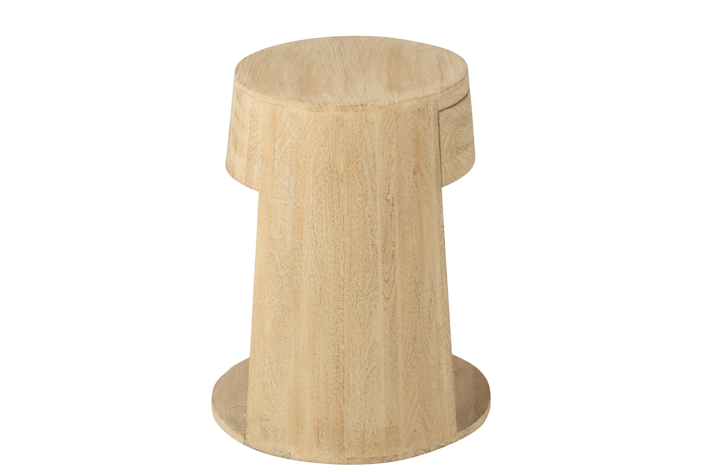 Salontafel getekend mangohout/MDF natuurlijk