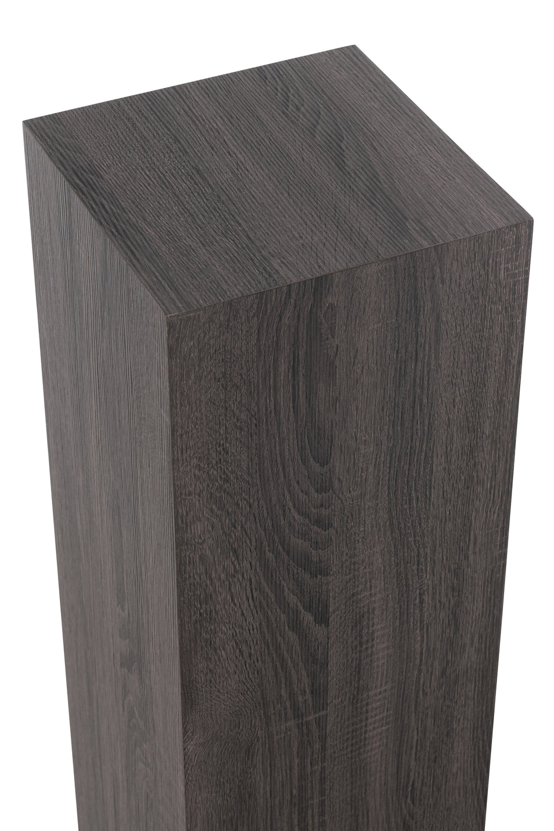 J-Line Sokkel Rechthoekig Grijs Mdf/Fineer Medium