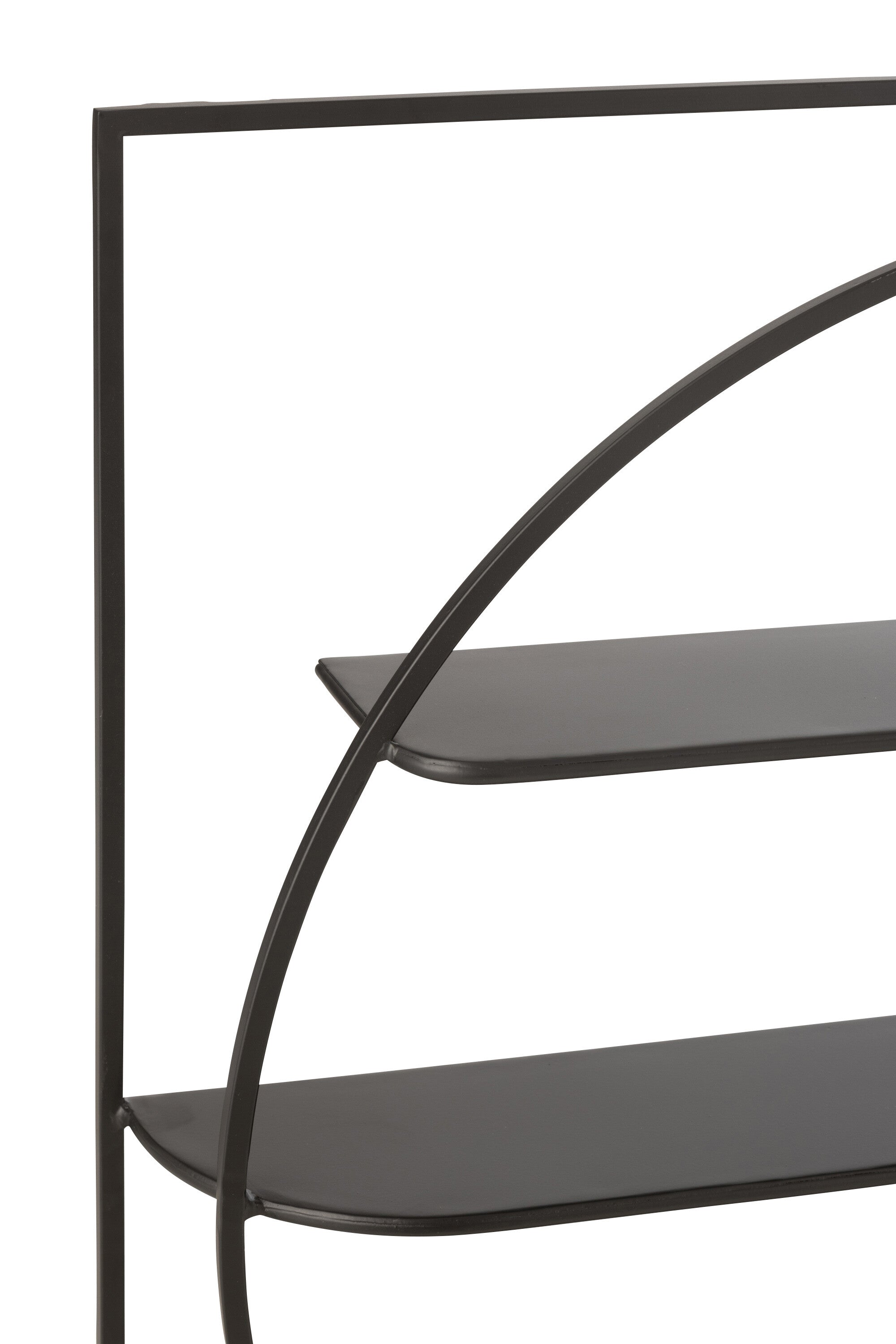 Wandplank Nieuws Metaal Zwart