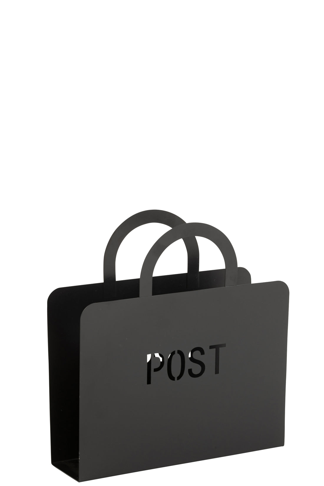 J-Line Tas Magazine Metaal Zwart