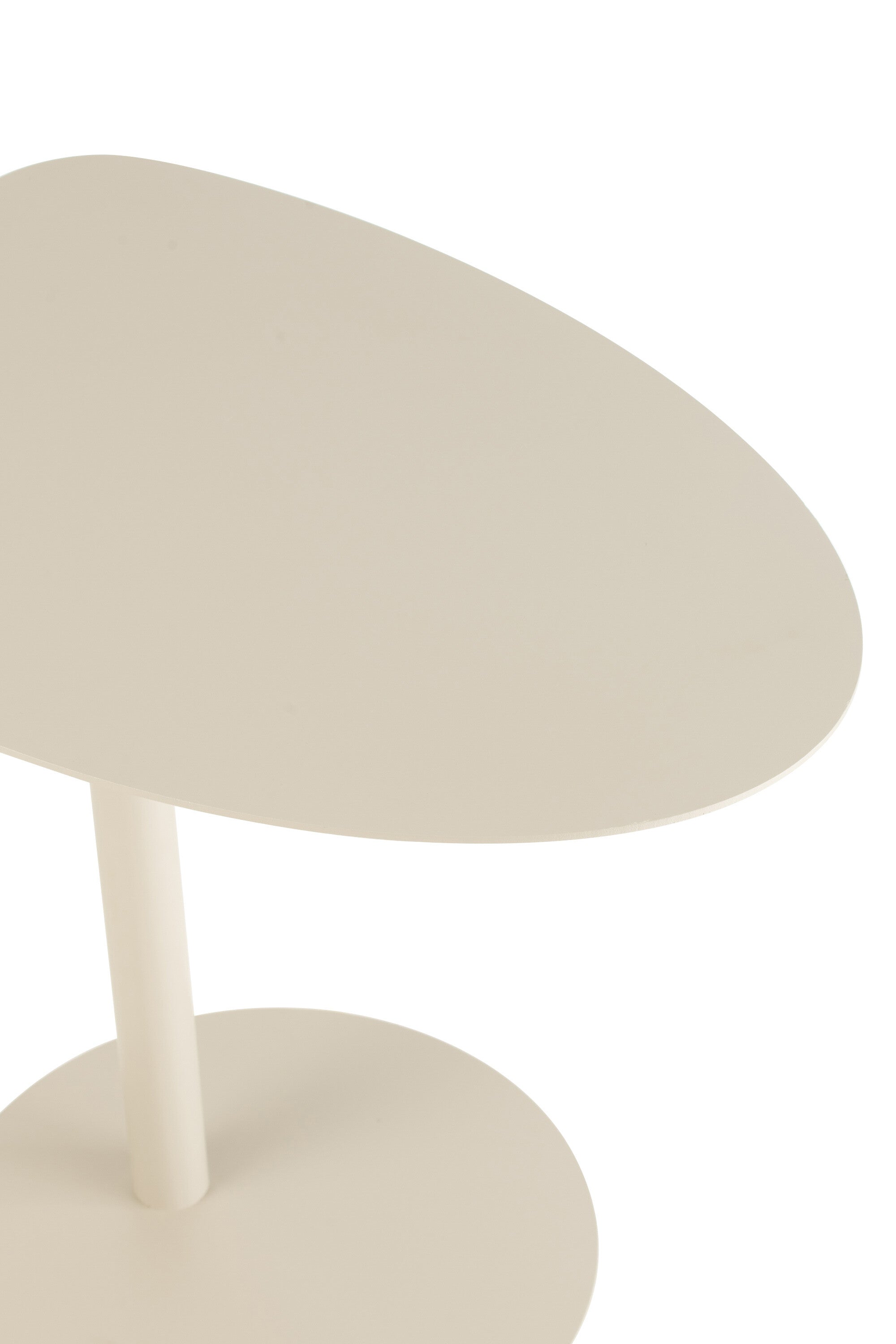 J-Line Bijzettafel Ice Metaal Grijs