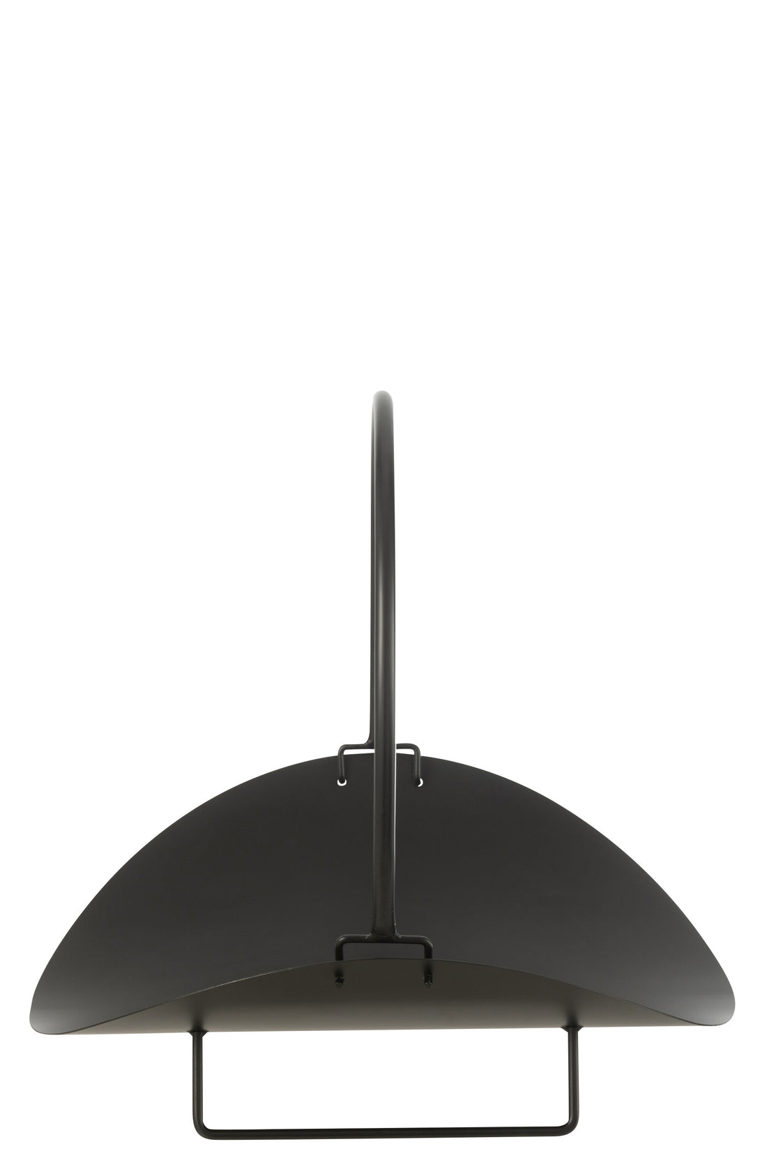 J-Line Houder Brandhout New Metaal Zwart