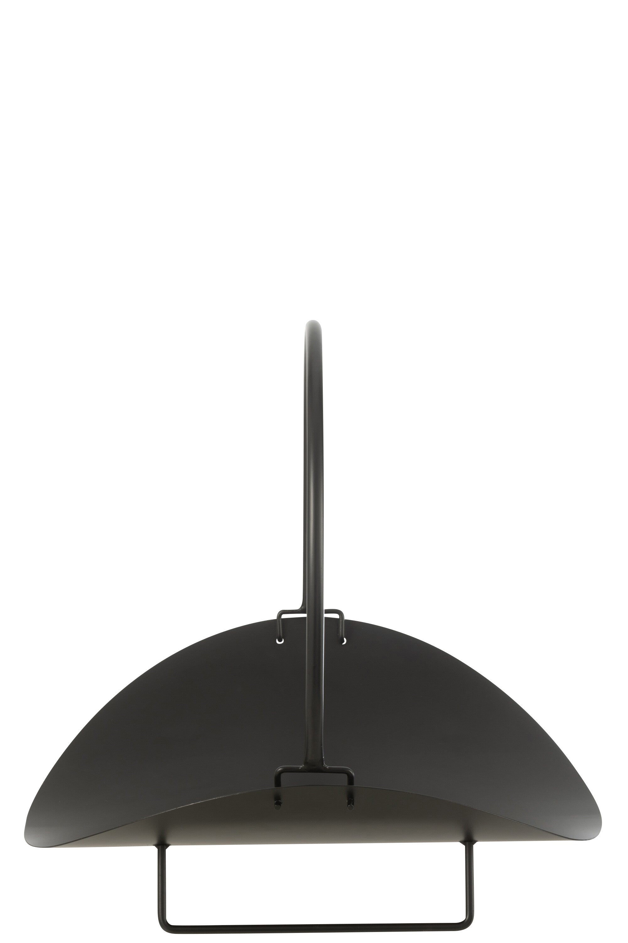 J-Line Houder Brandhout New Metaal Zwart