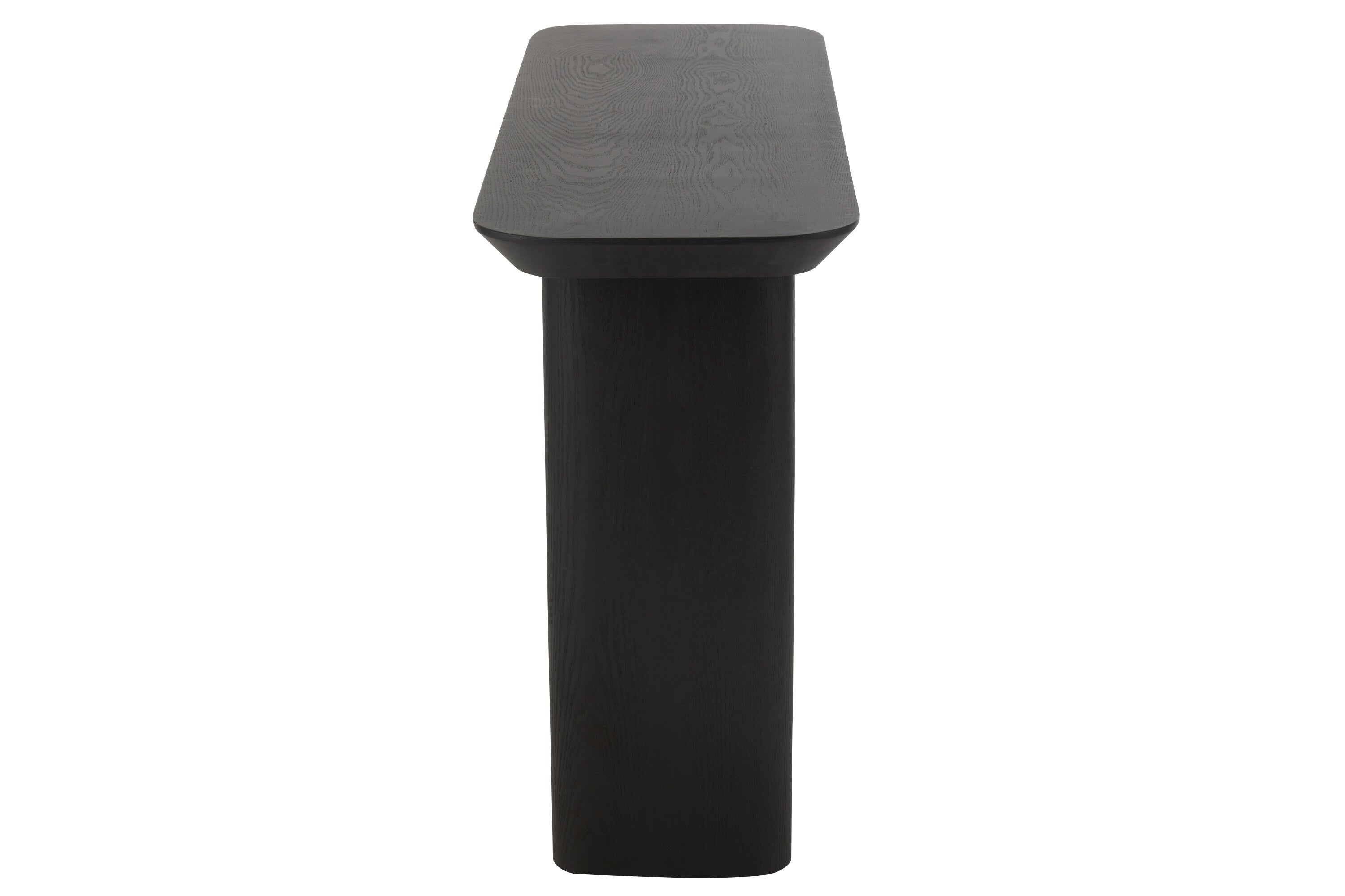 J-Line Console Large Fineer/Spar Hout Zwart