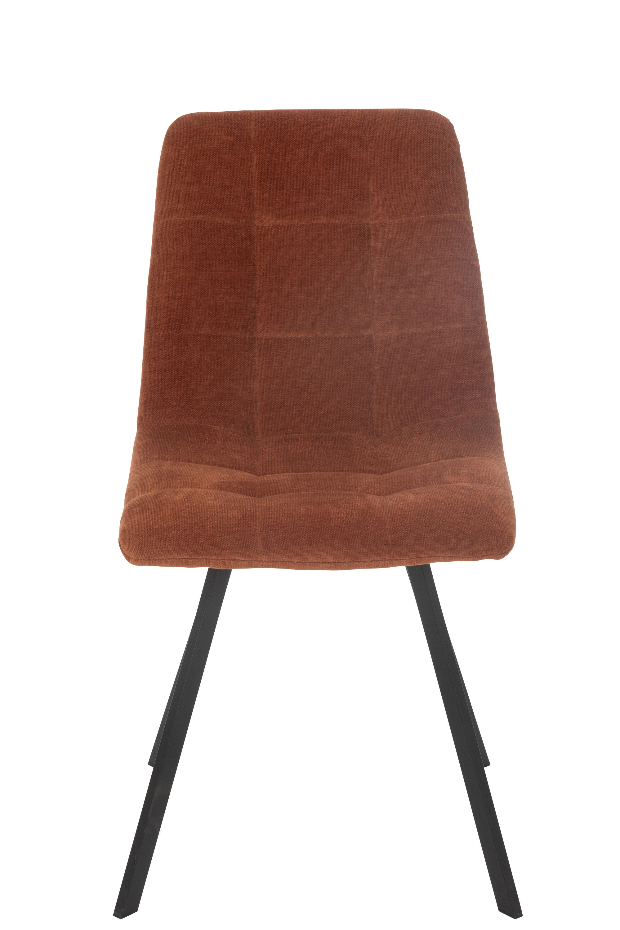 Eetkamerstoel Clark Metaal/Polyester Roest