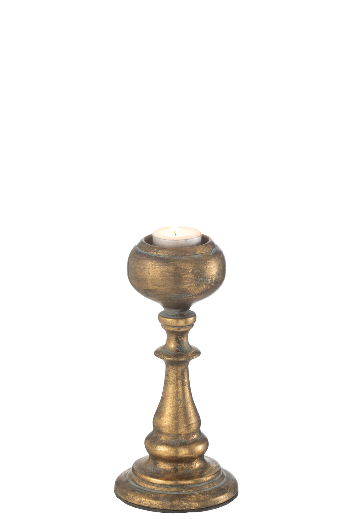 Kaarsenhouder Rem Metaal Goud