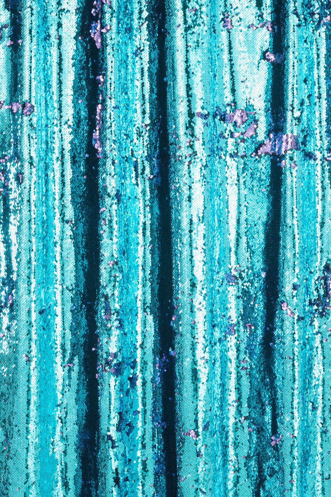 Gordijn Omkeerbare Pailletten Blauw/Paars