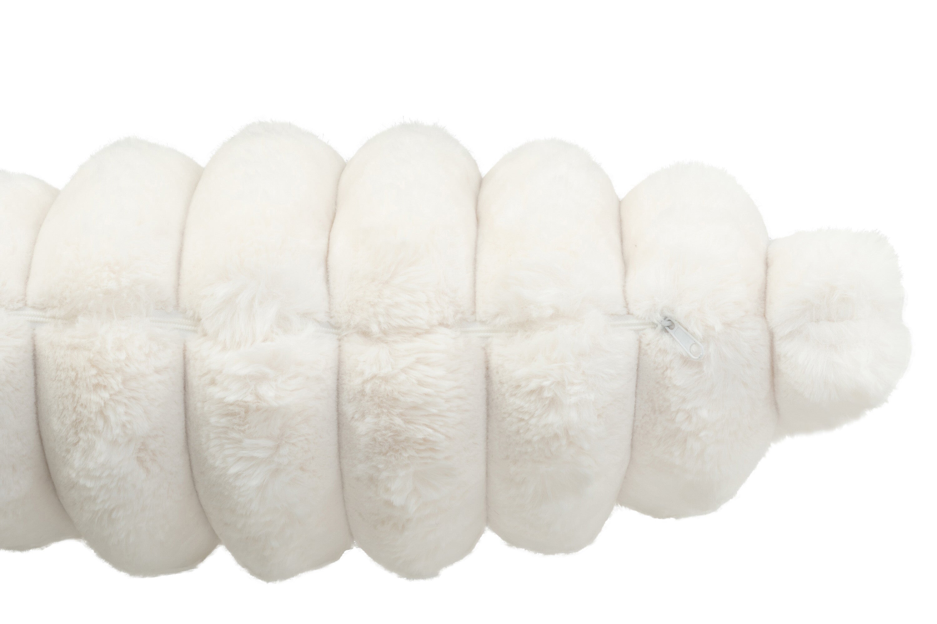 Kussen Groot Corduroy Polyester Wit