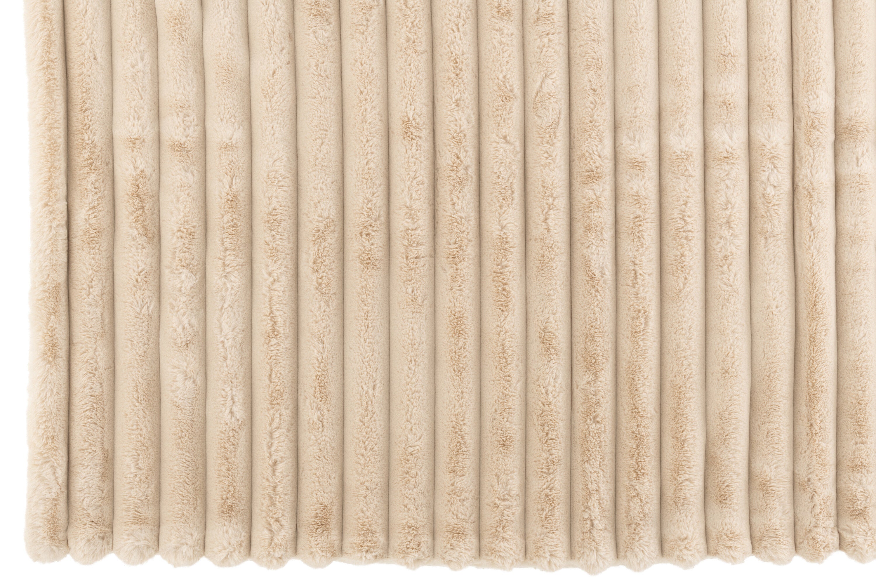 Plaid Groot Corduroy Polyester Beige