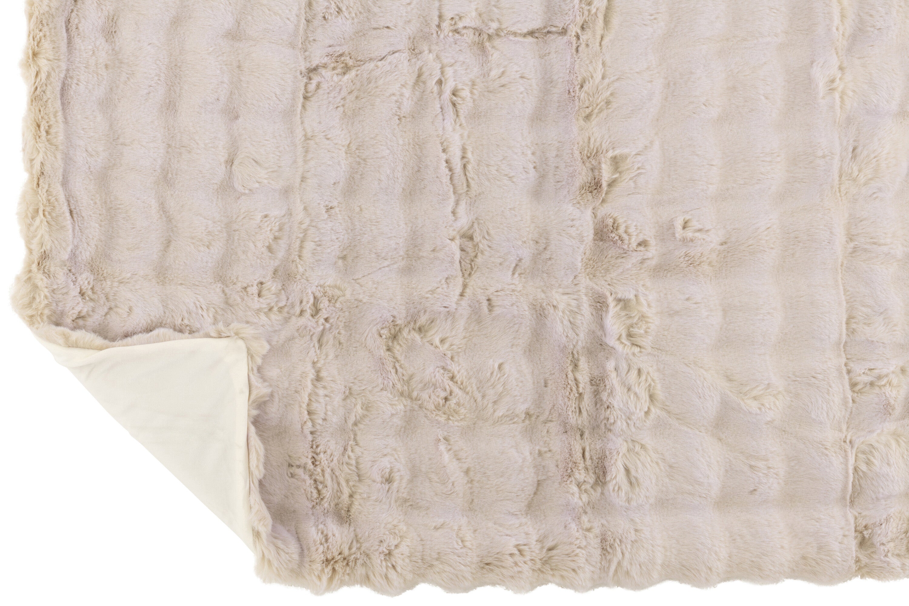 Plaid Wave Polyester Ivoor