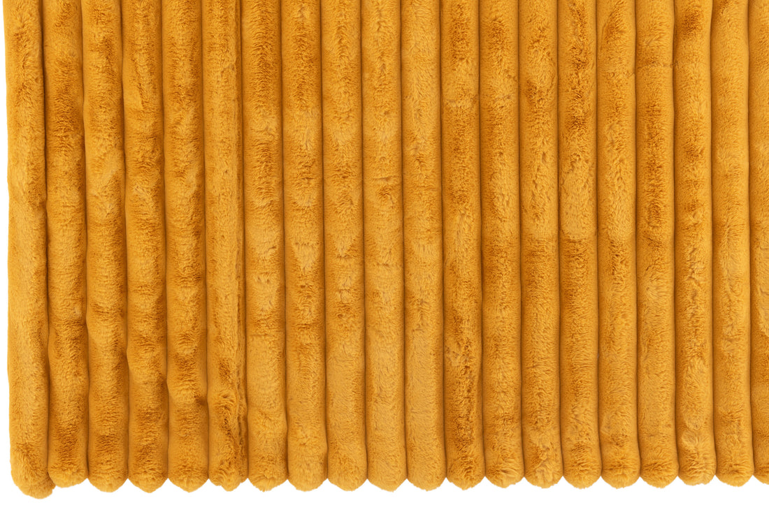 Plaid Groot Corduroy Polyester Oker