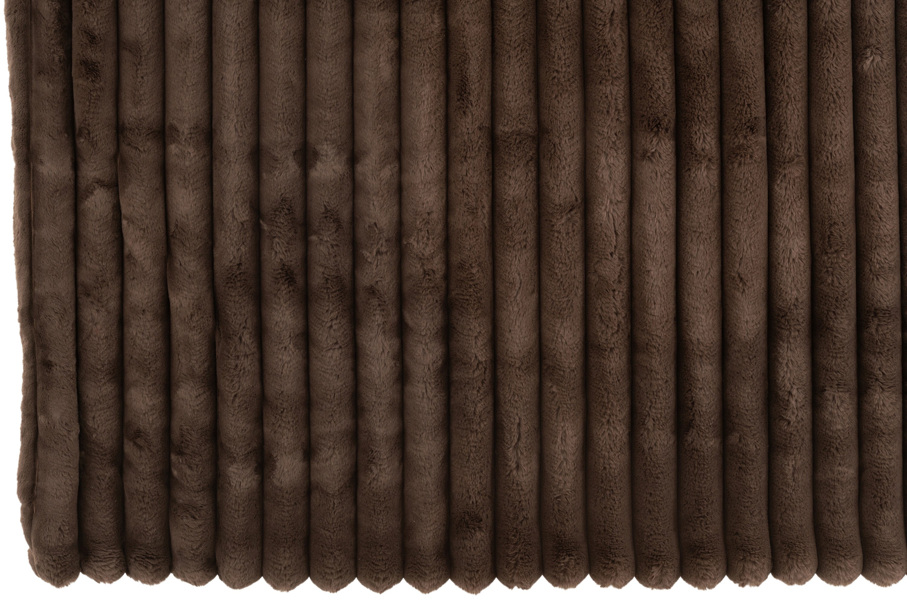 Plaid Groot Corduroy Polyester Chocolade