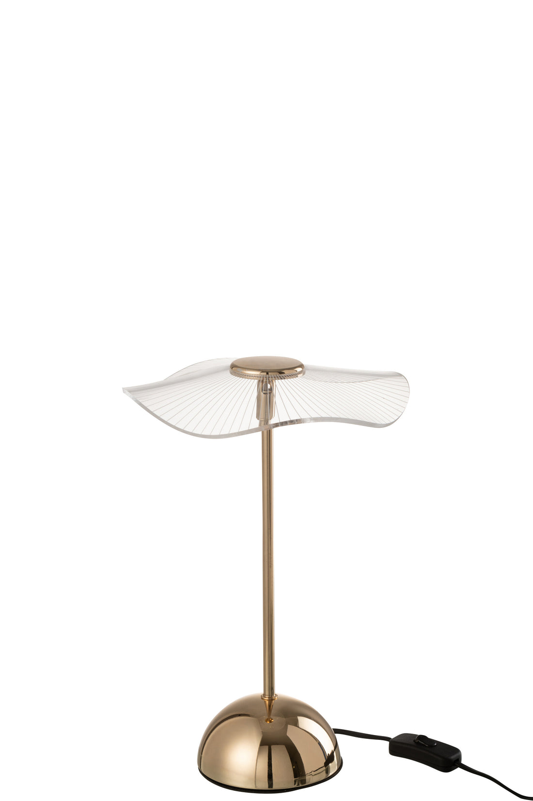 Tafellamp Led Bloem Metaal/Kunststof Goud Klein