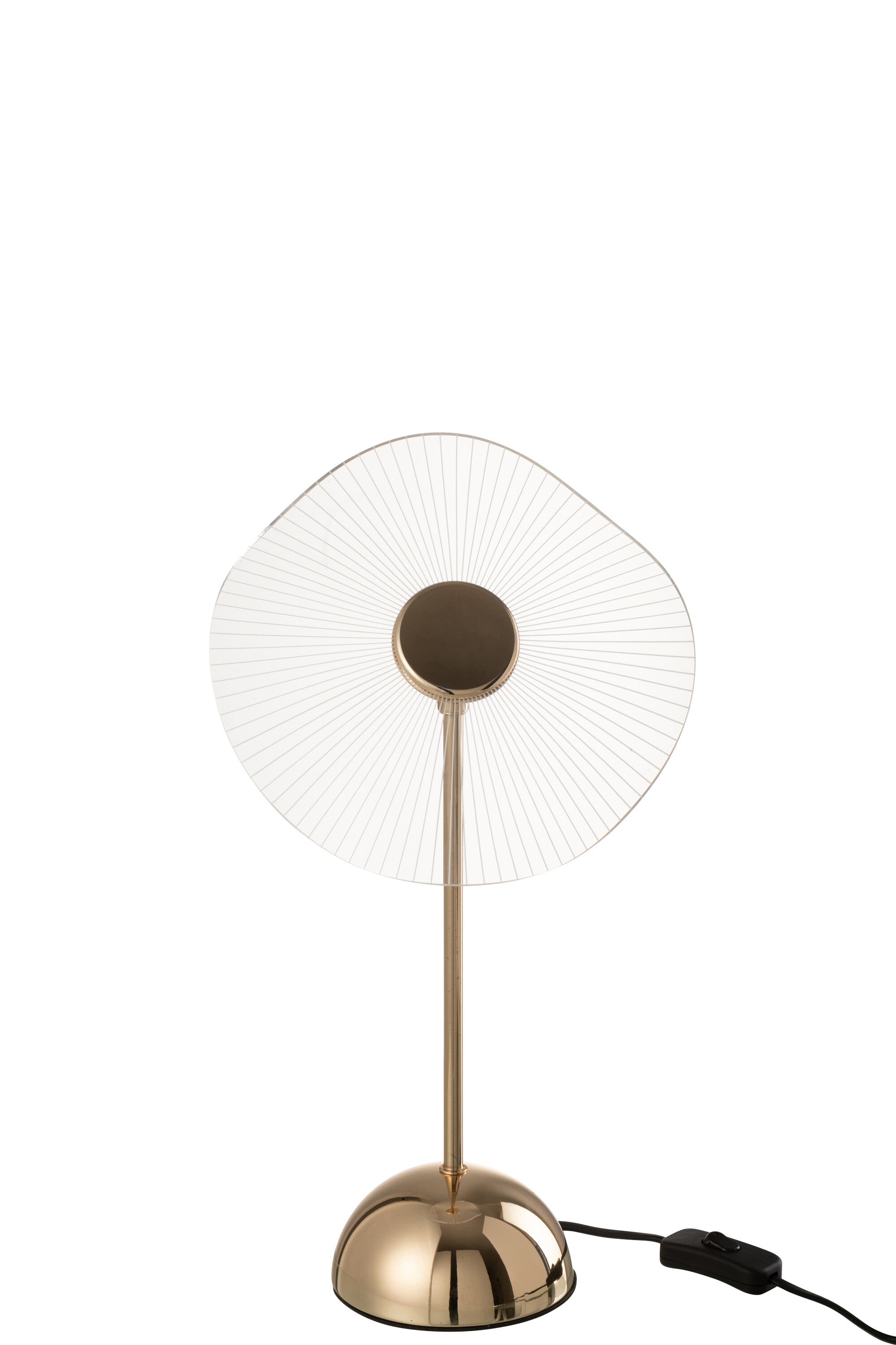 Tafellamp Led Bloem Metaal/Kunststof Goud Klein