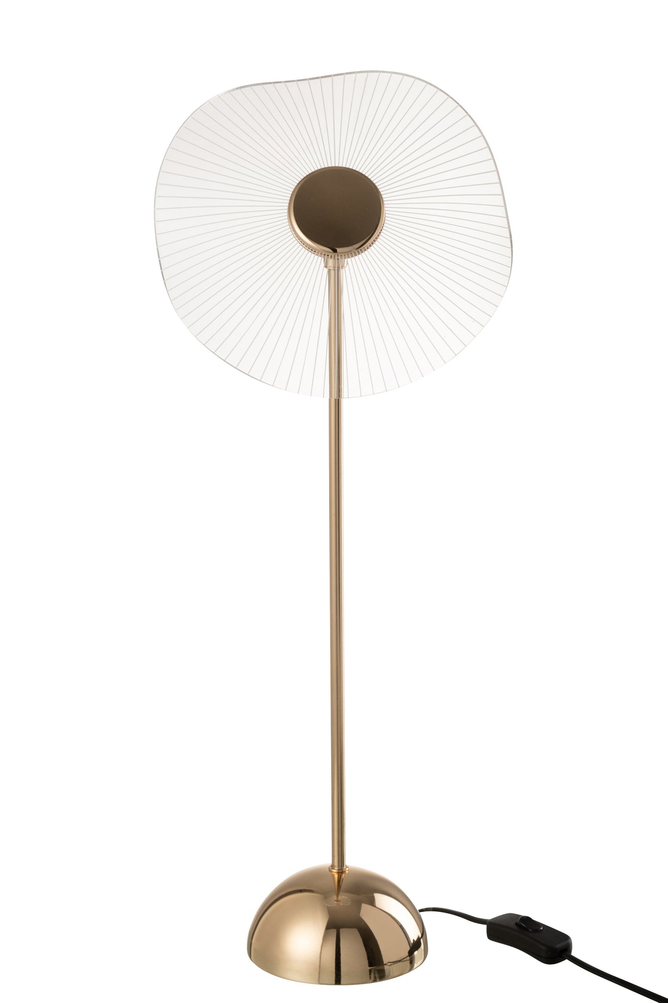 Tafellamp Led Bloem Metaal/Kunststof Goud Groot