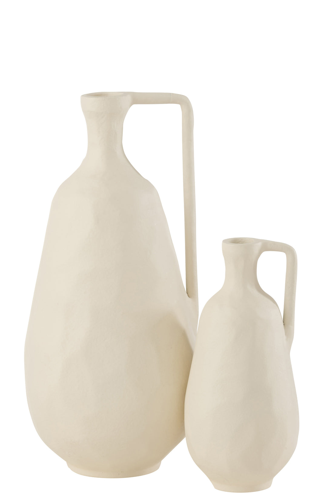 Vaas Goa Aluminium Wit Groot