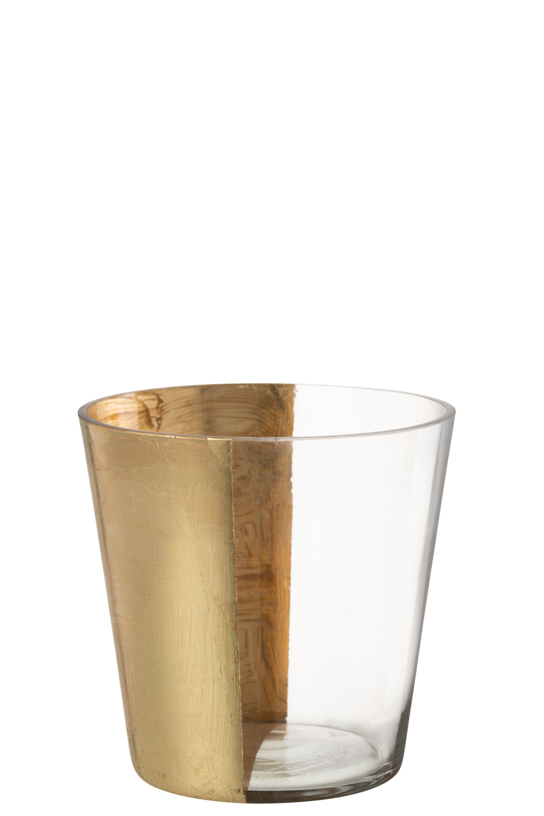 Orkaan Boe Glas Transparant/Goud Medium