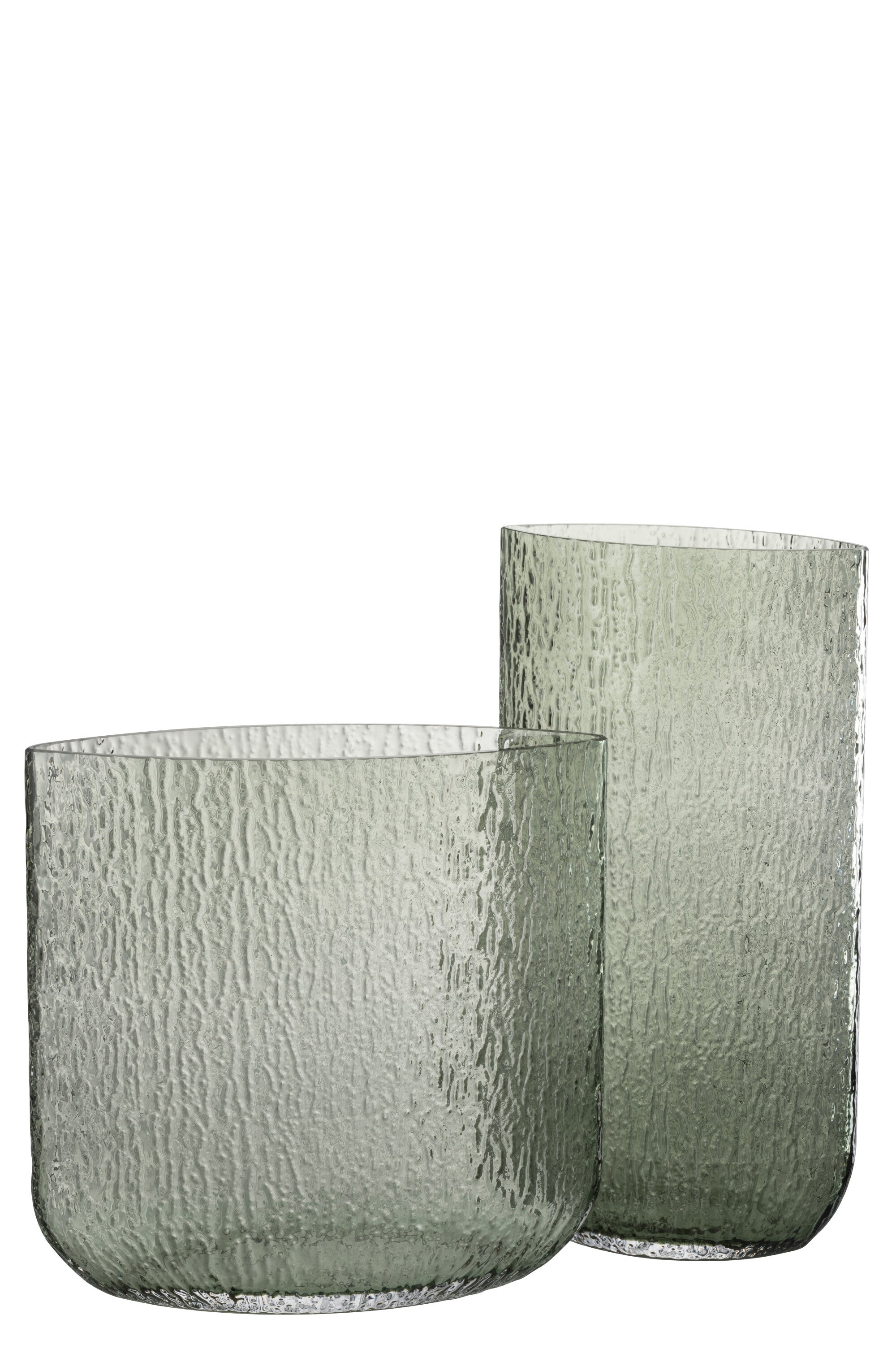 Vaas Mila Hoog Glas Groen