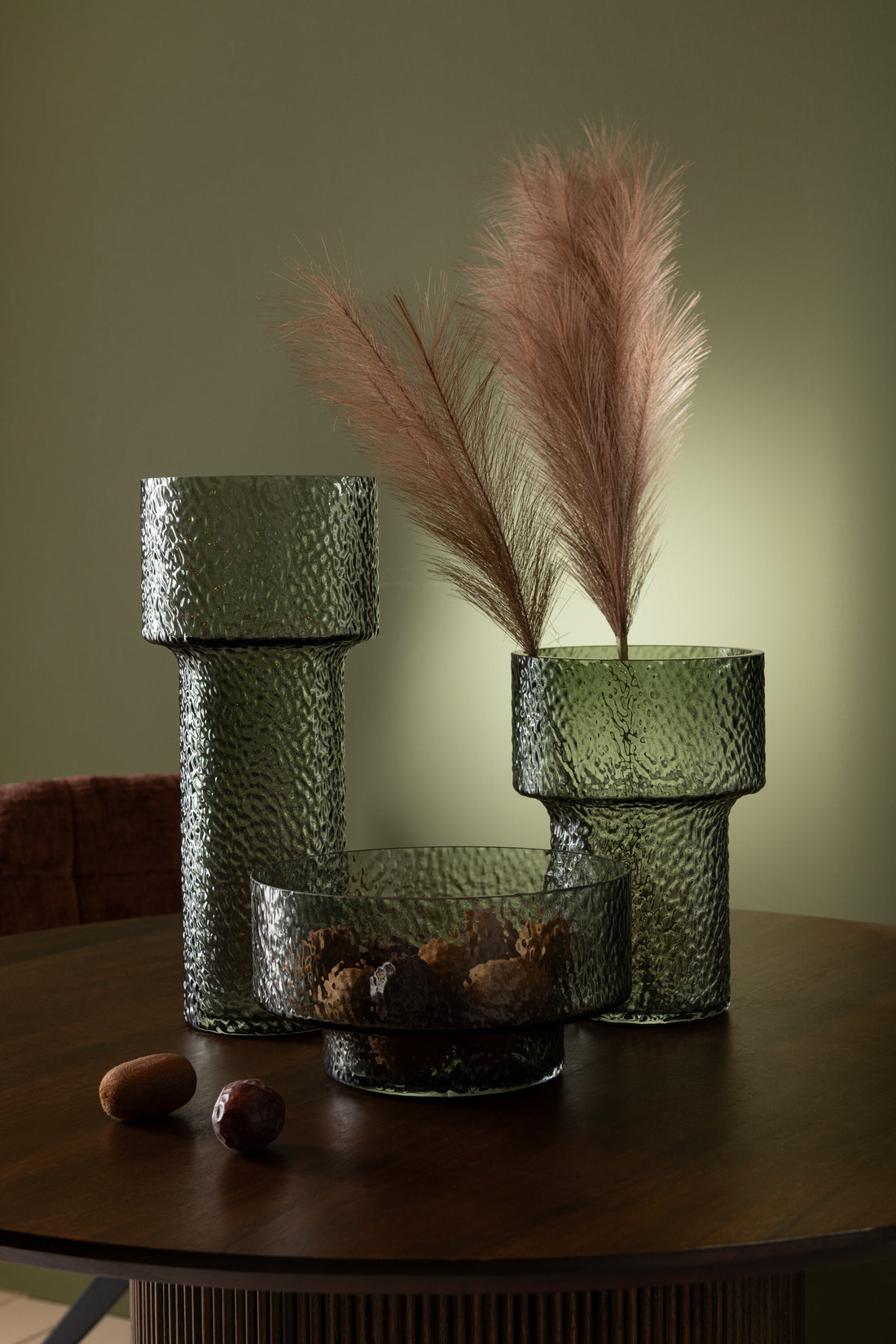 Vaas Betty Glas Groen Klein