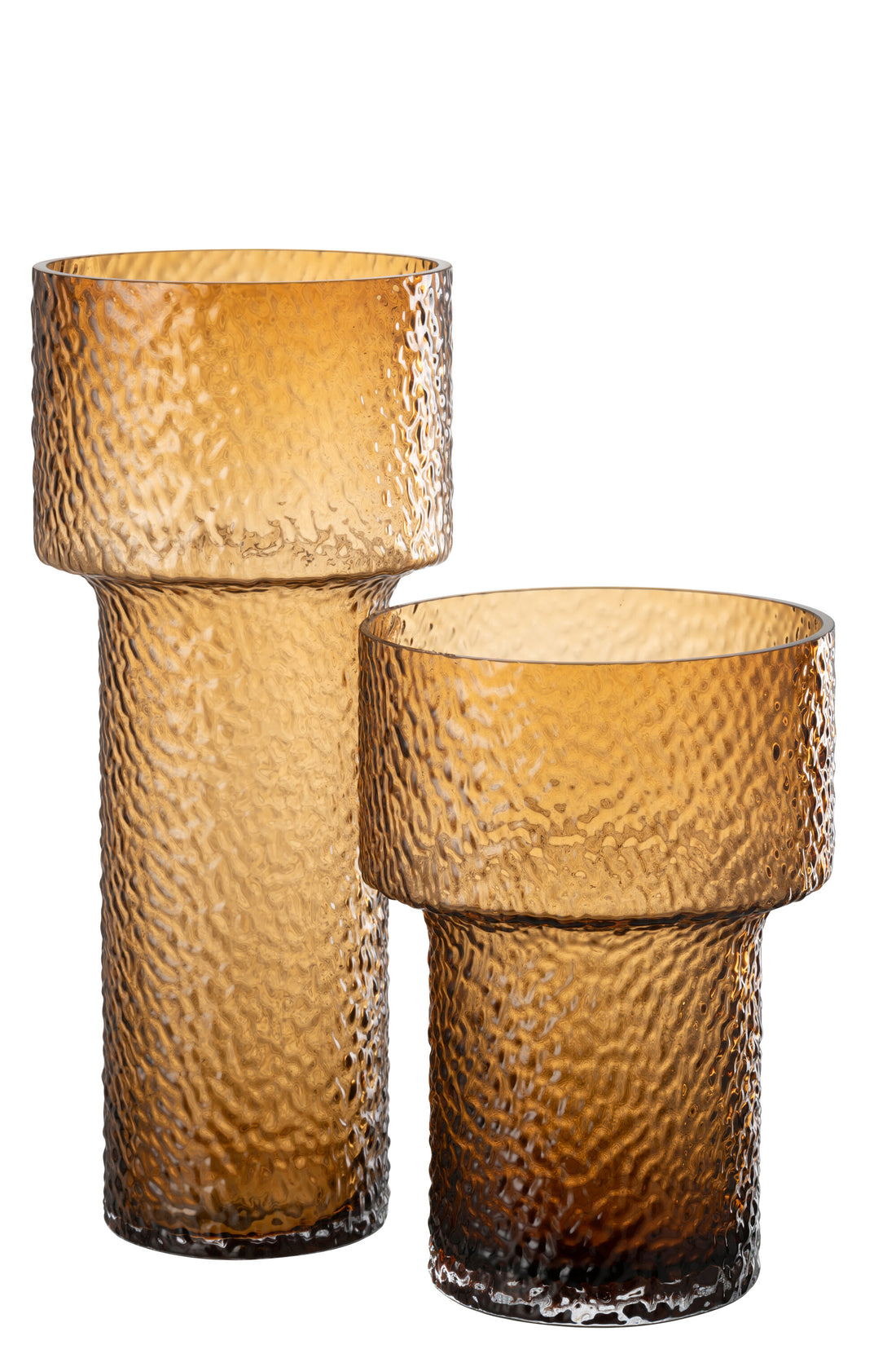 Vaas Betty Glas Bruin Groot