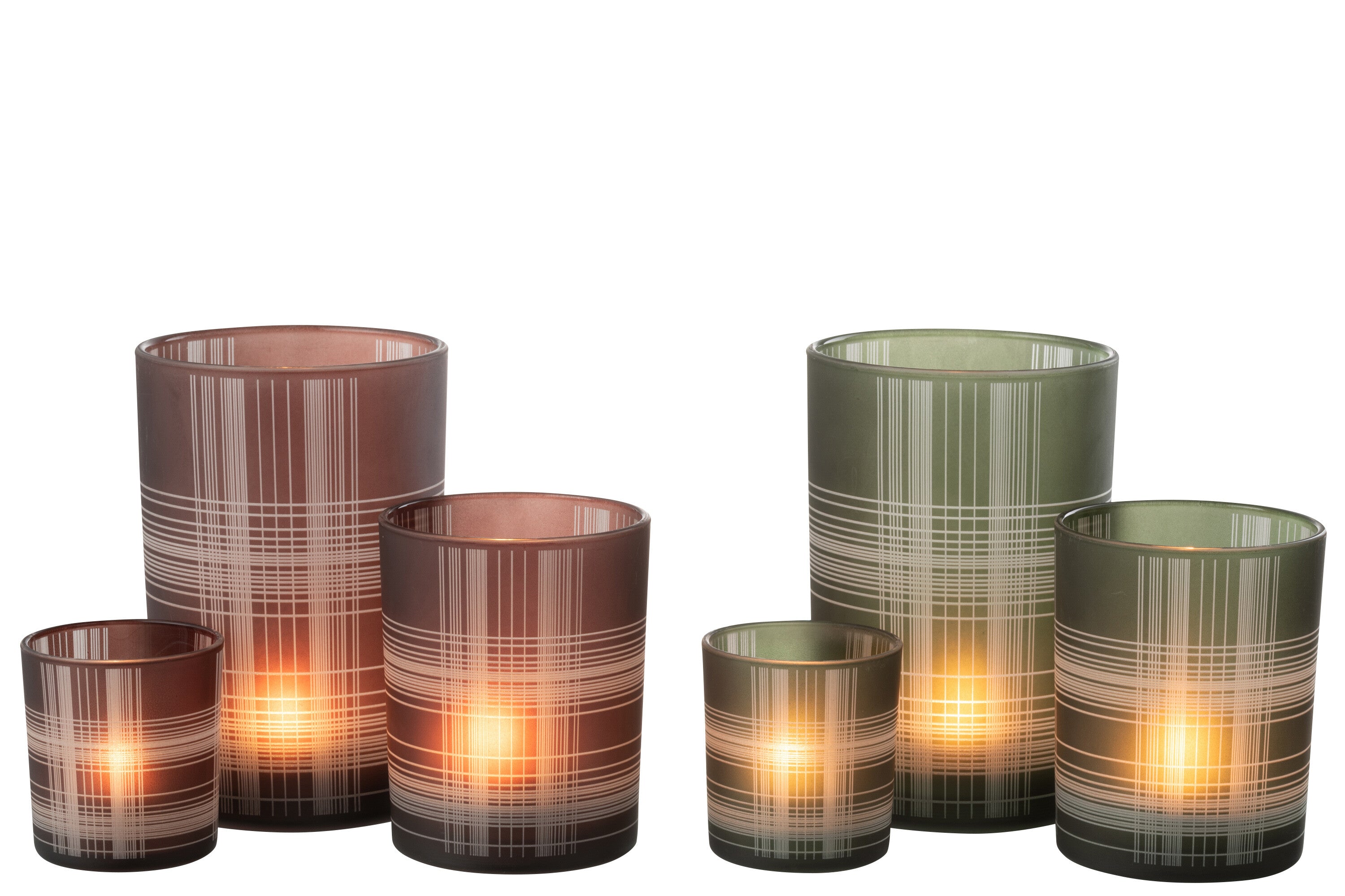 Orkaan Controle Glasmat Bruin/Groen Groot Assortiment Van 2