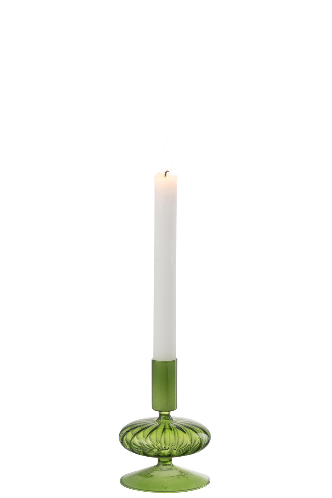 Kaarsenhouder Ufo Glas Groen