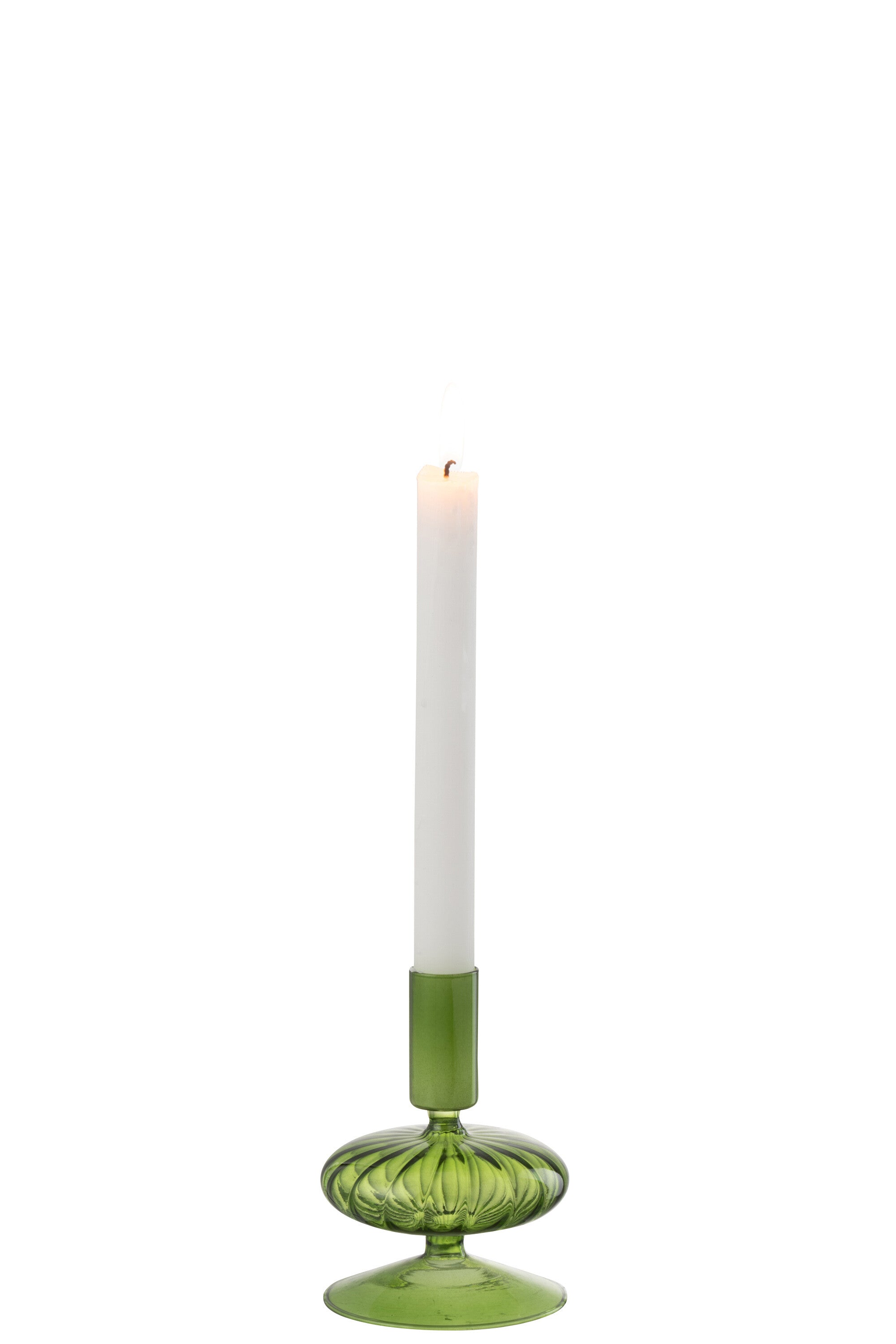 Kaarsenhouder Ufo Glas Groen