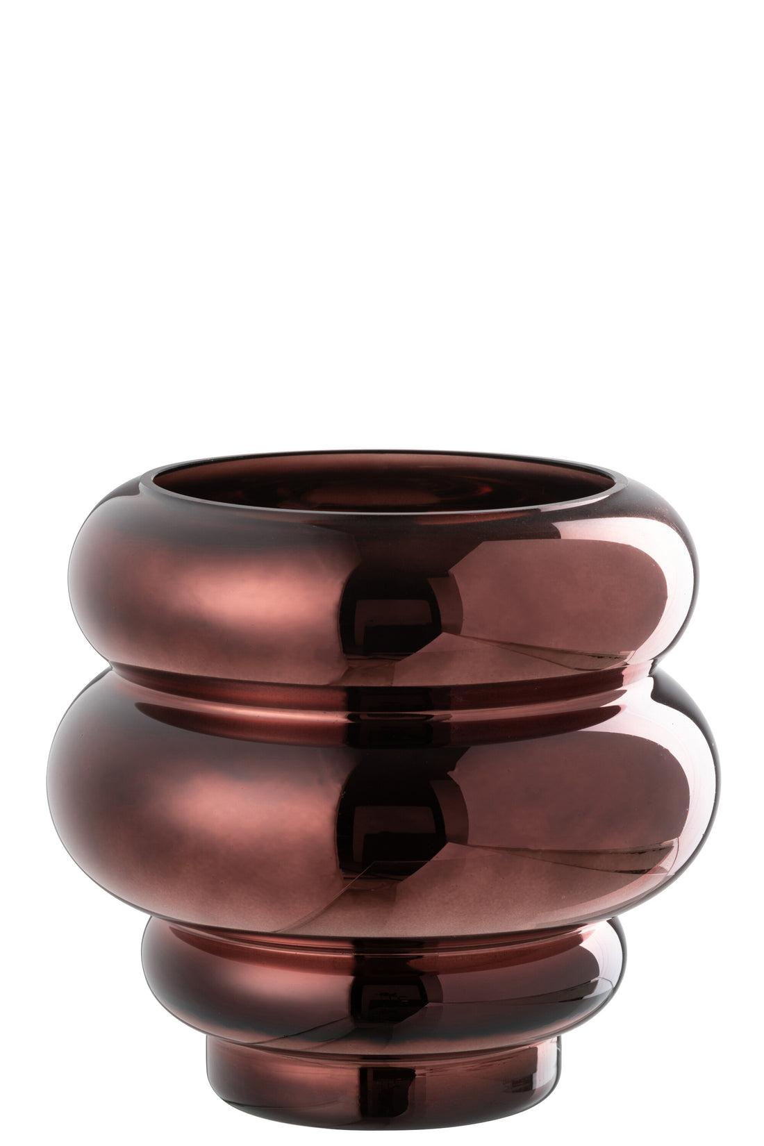 J-Line Theelichthouder/Vaas Cl - a Glas Pruim