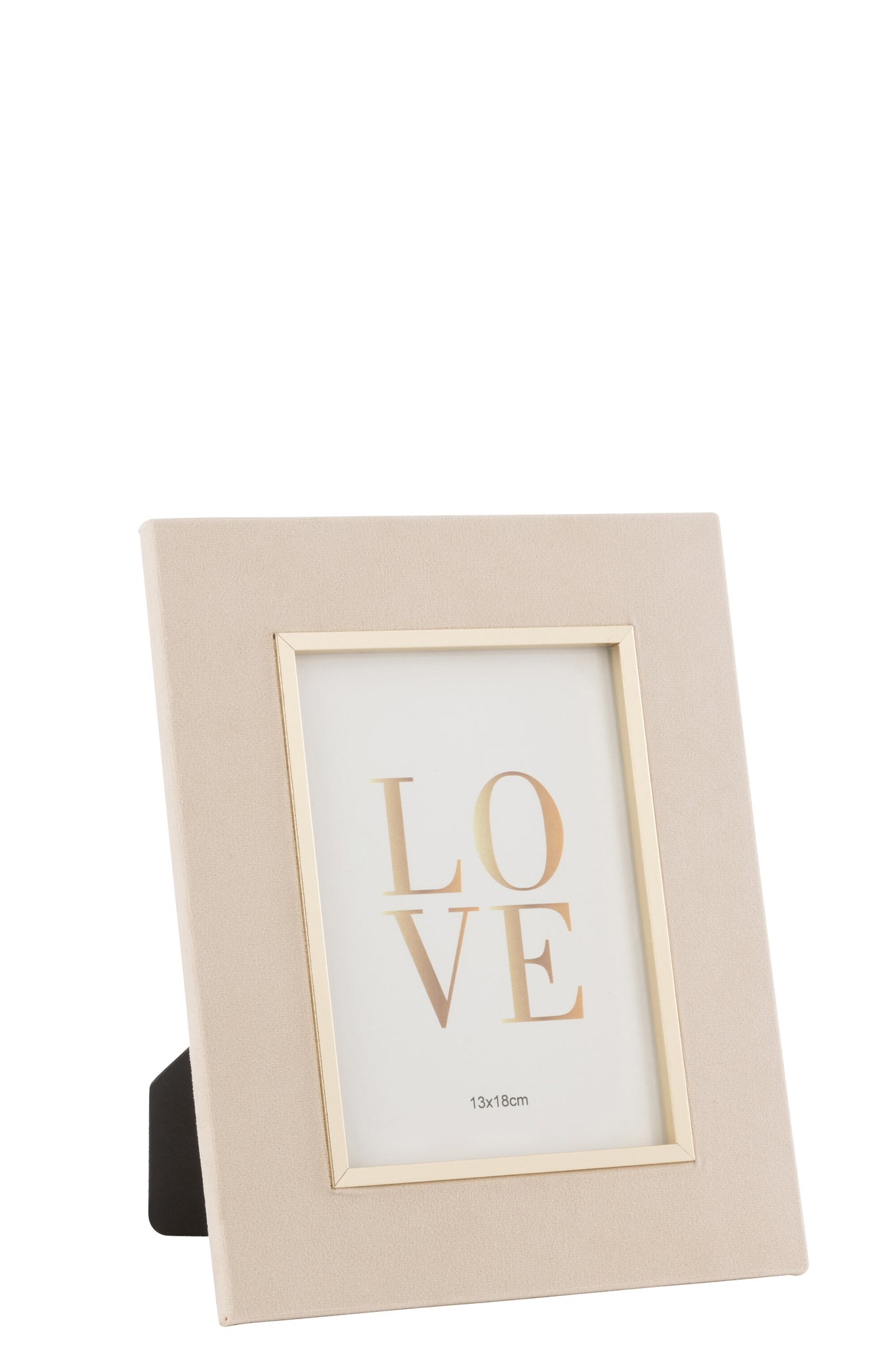 Fotolijst Dita Velvet Beige Medium