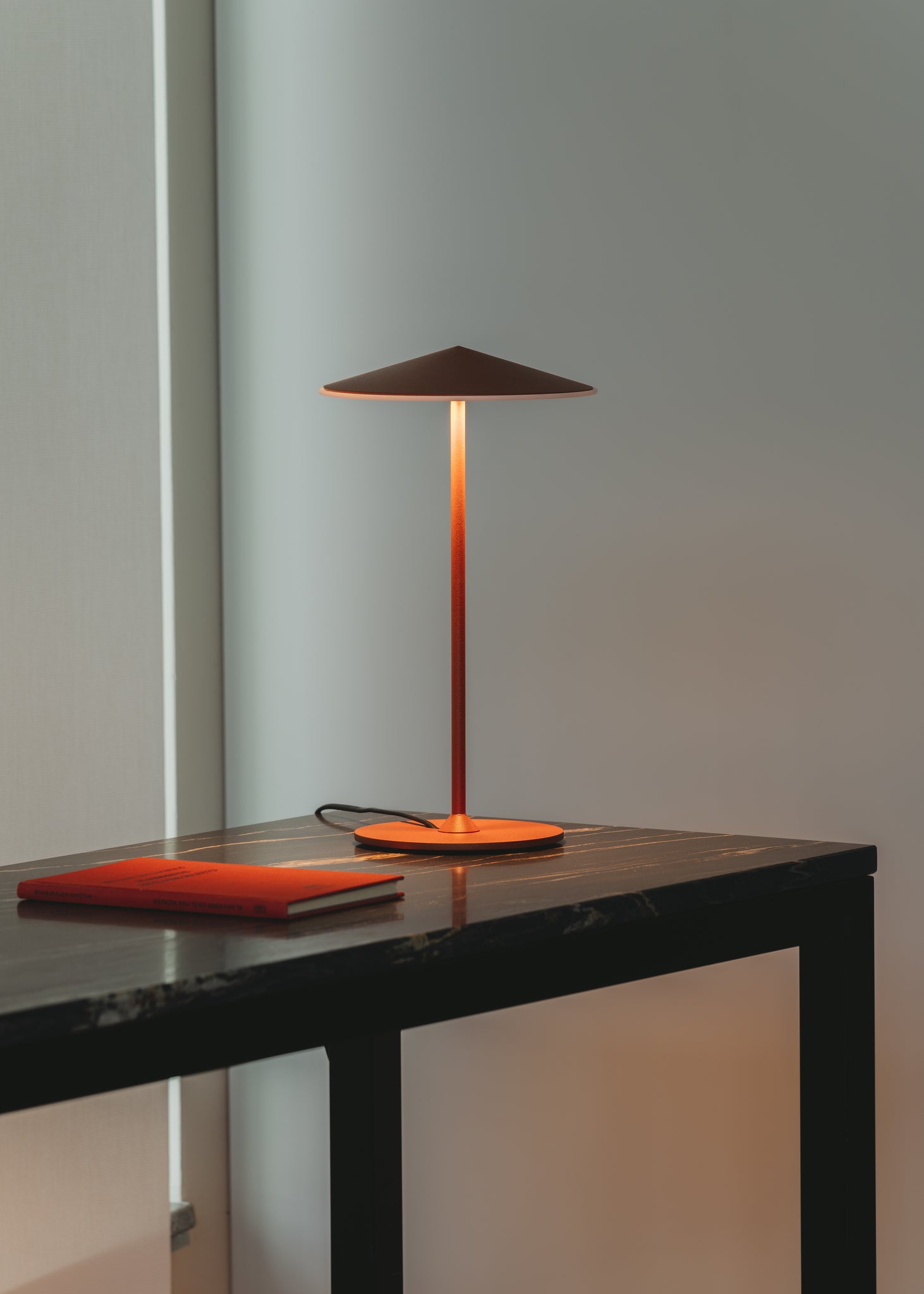 Pla tafellamp LED metalliek koper