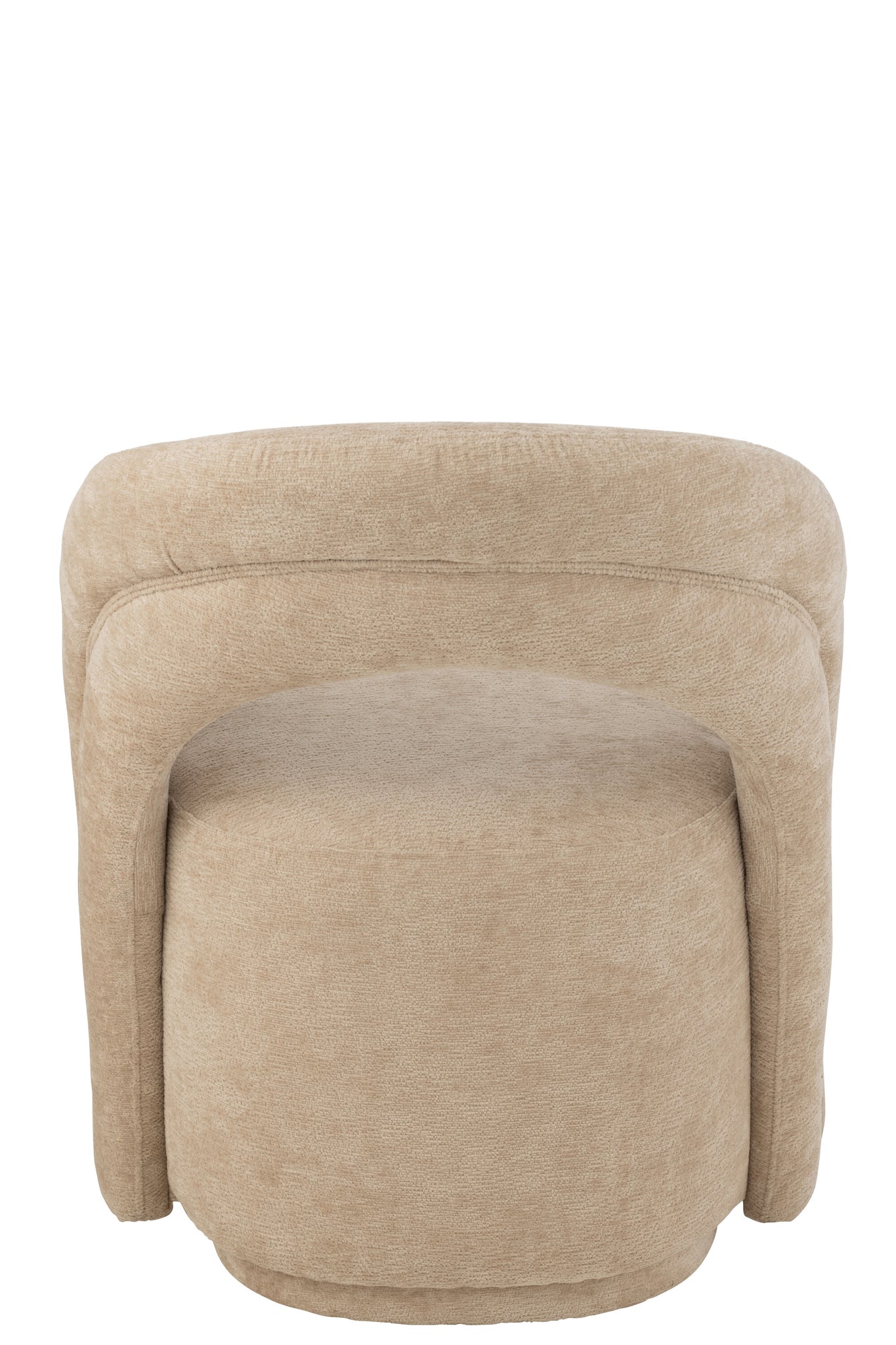 Bijzetstoel Textiel Beige