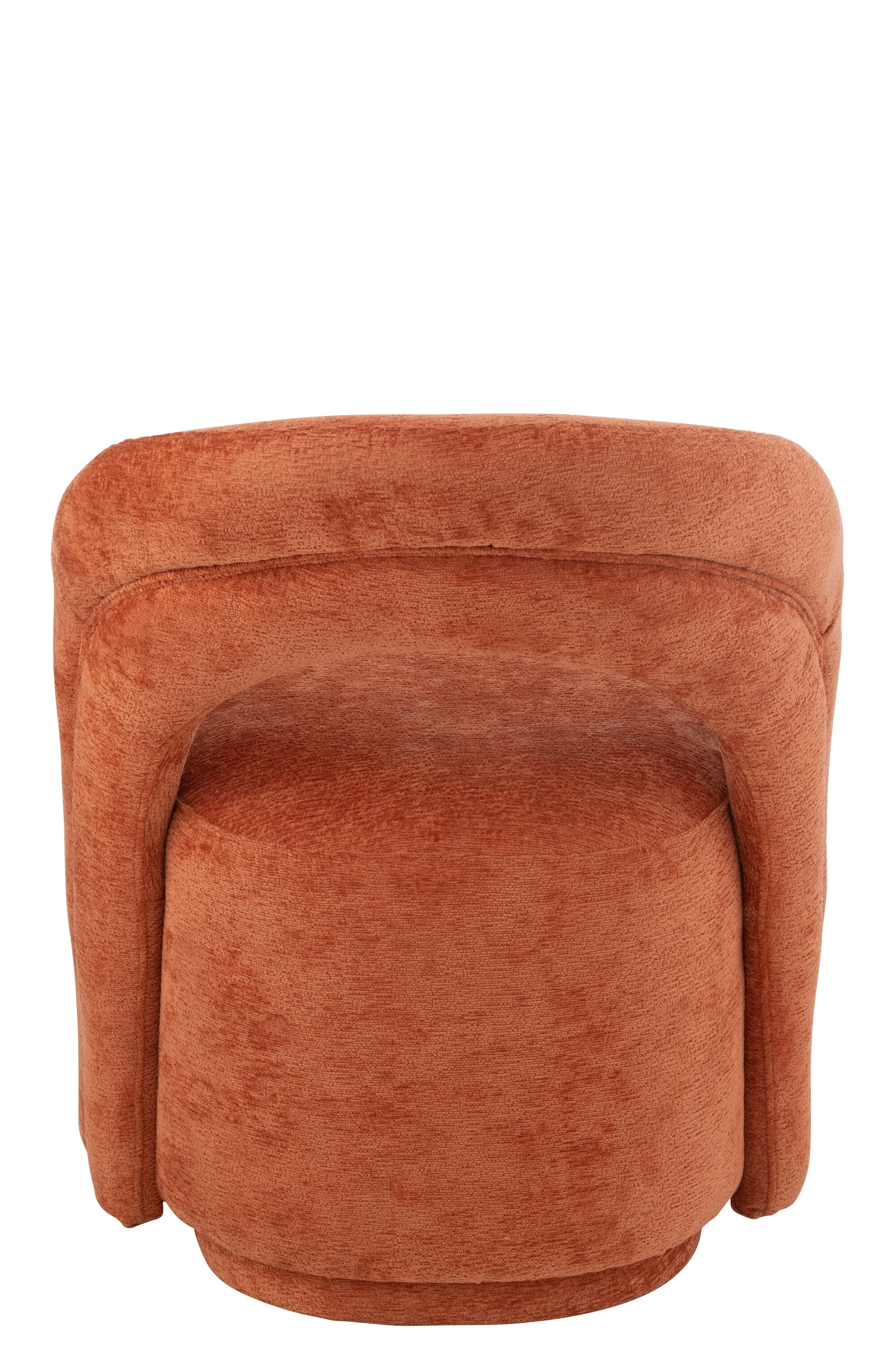 J-Line Accent Stoel Textiel Oranje Roest