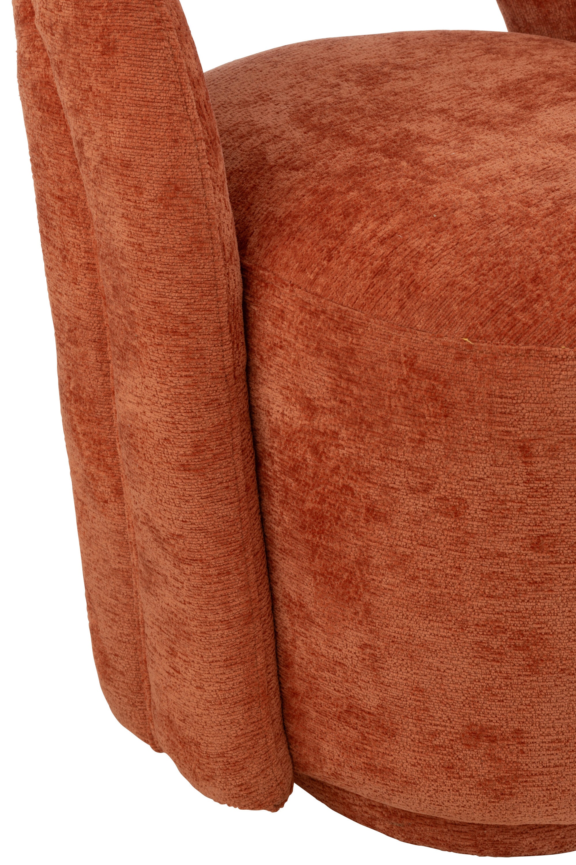 J-Line Accent Stoel Textiel Oranje Roest