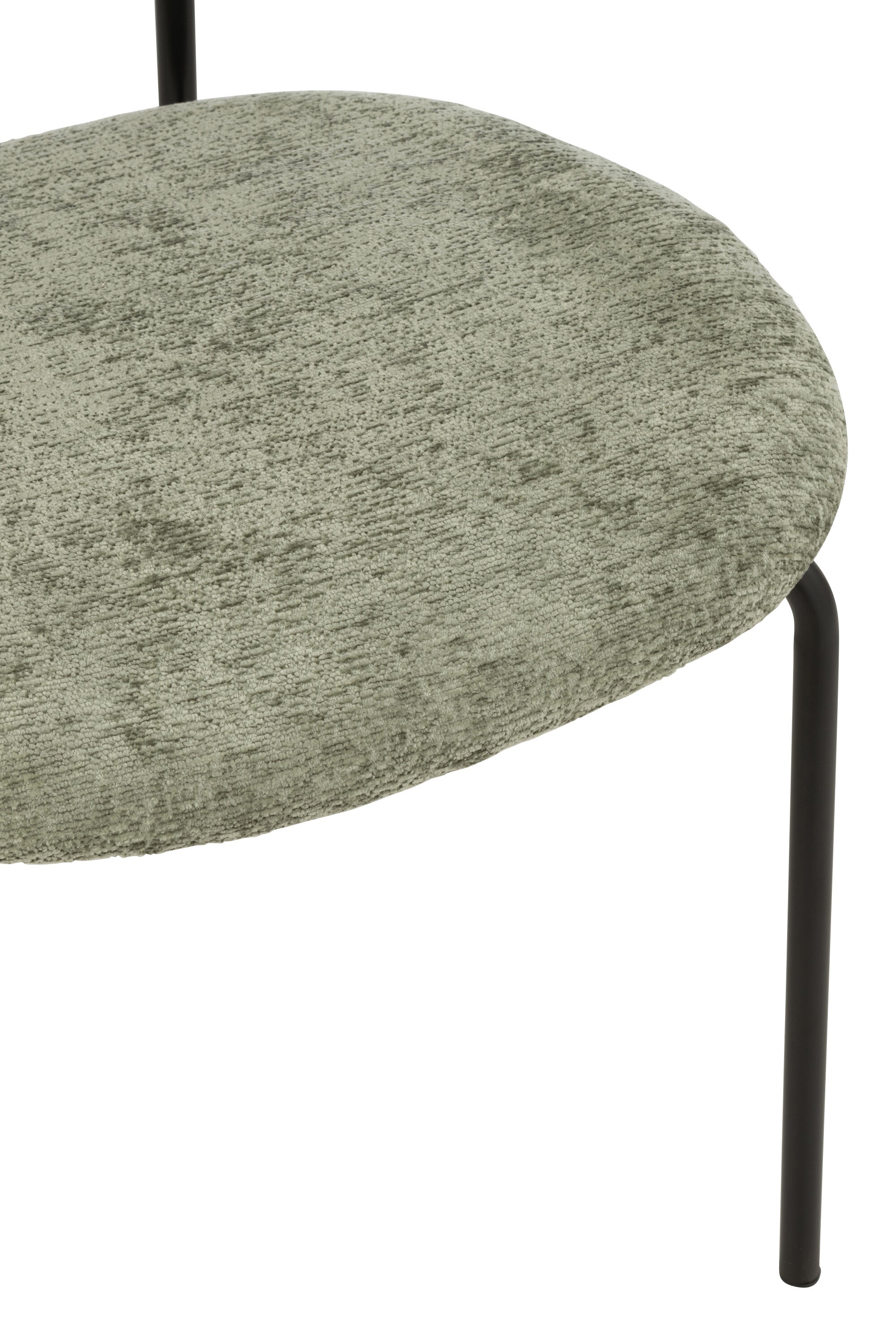 J-Line Eetstoel Textiel/Metaal Muntgroen