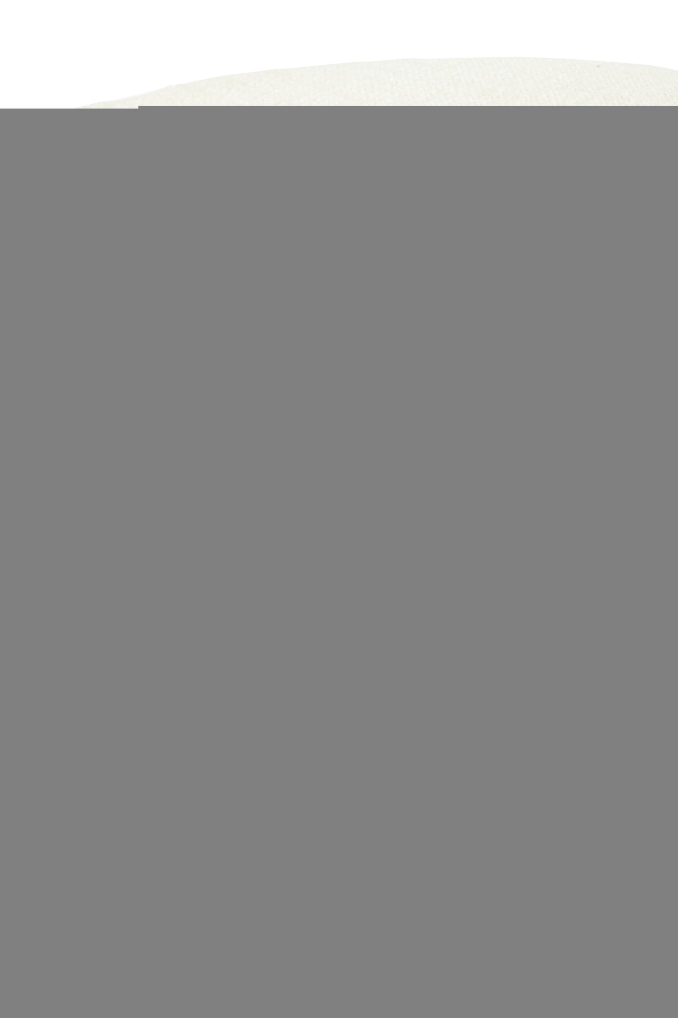 J-Line Poef Vierkant Gewoven+Franjes Viscose Wit
