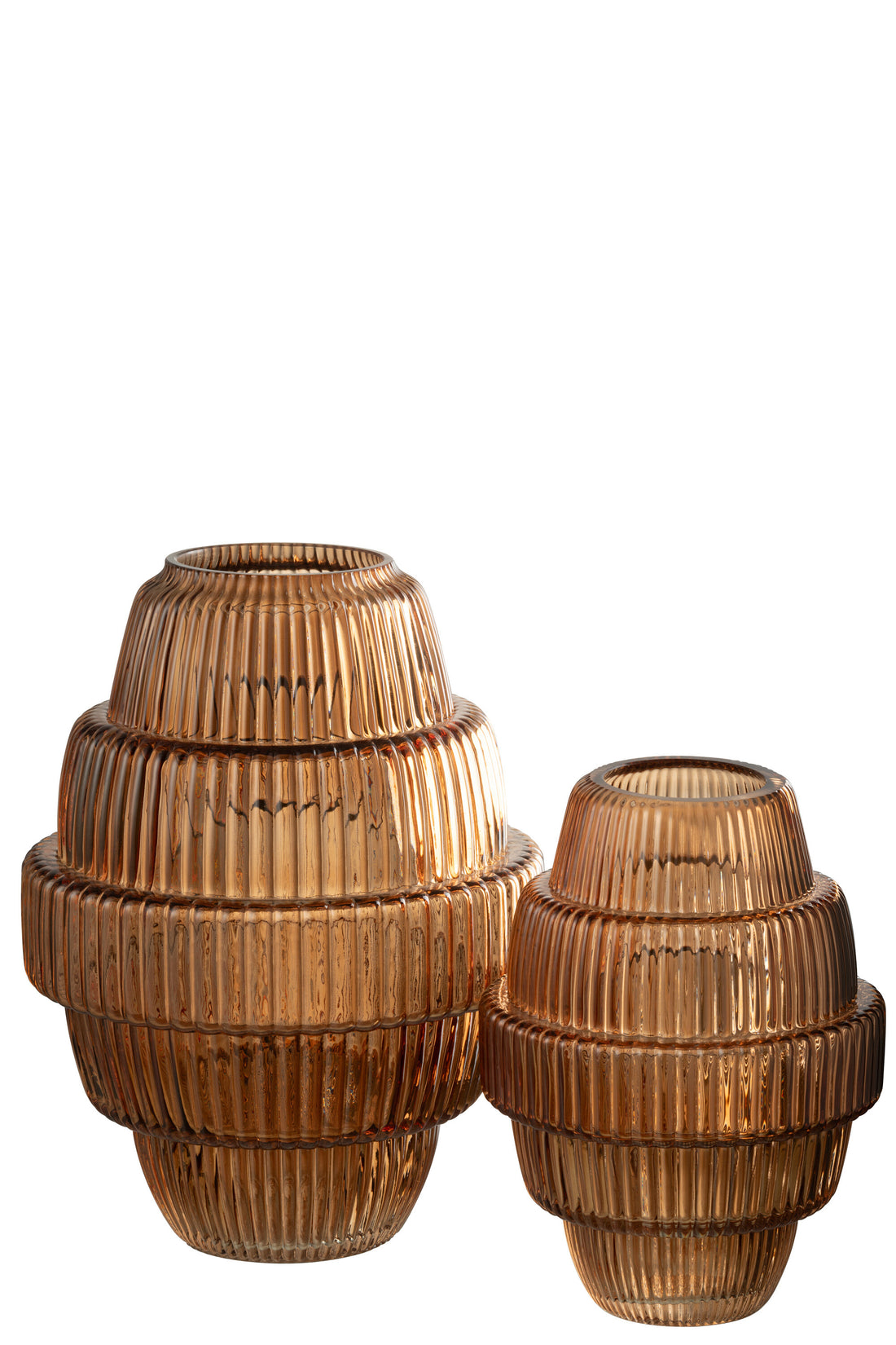 J-Line Vaas Max Glas Bruin Large