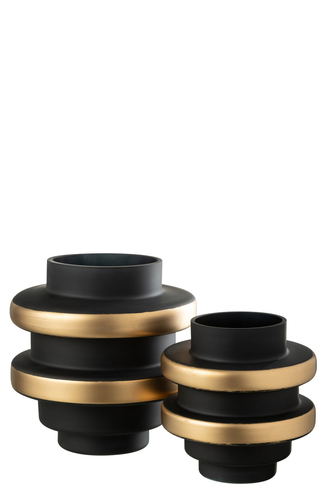 Vaas Kyle Glas Zwart/Goud Groot