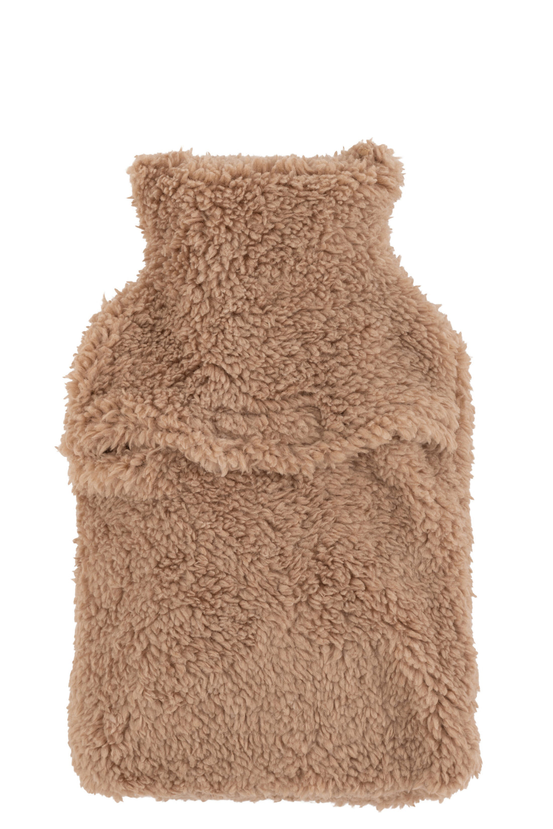 Warmwaterkruik Teddy+Pompons Polyester Lichtbruin