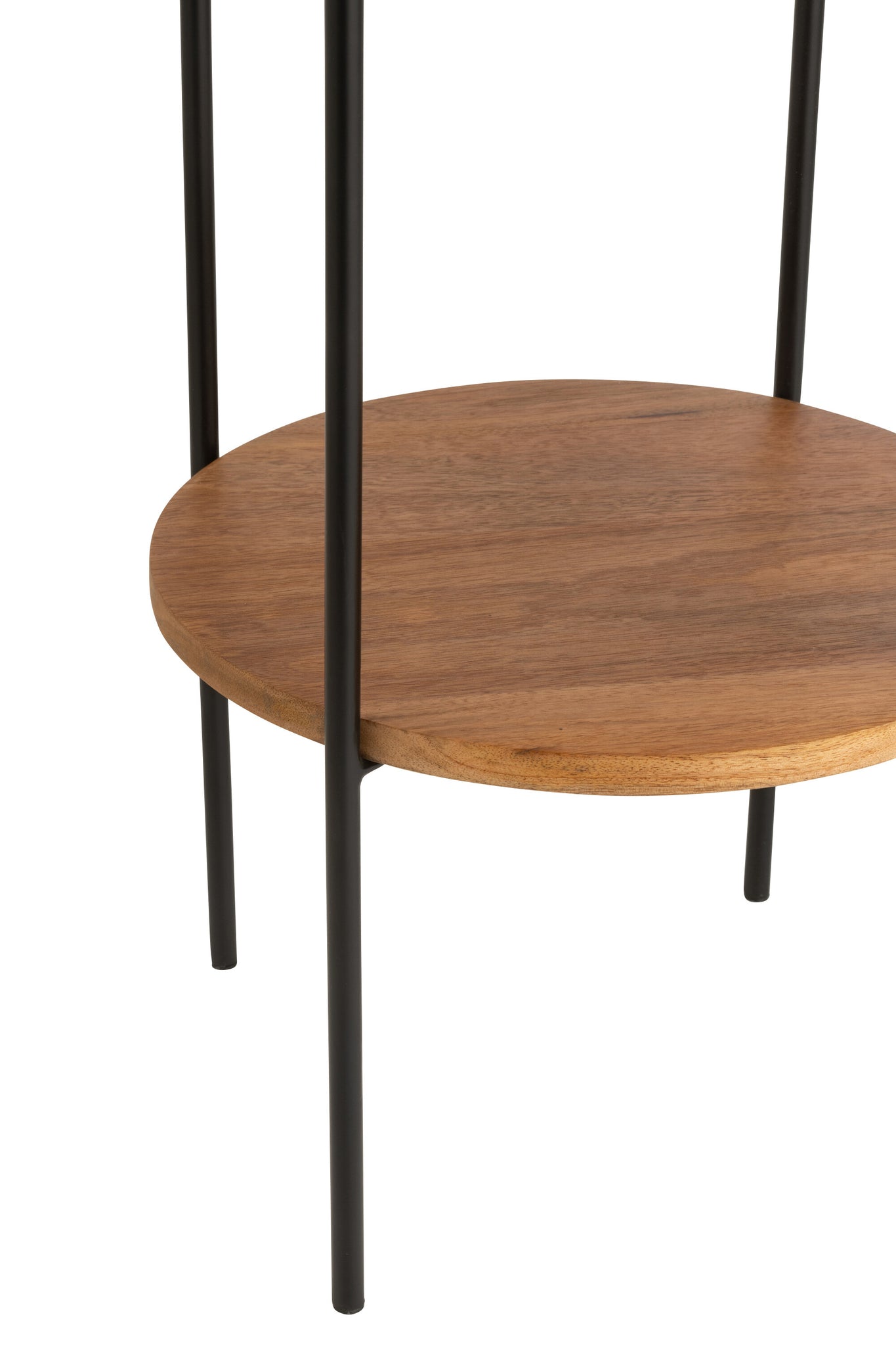 Lamp IJzer/Mango Nat/Zwart