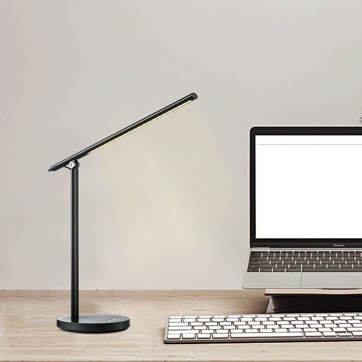 Dox Led Bureaulamp 5W Zwart - Verstelbare